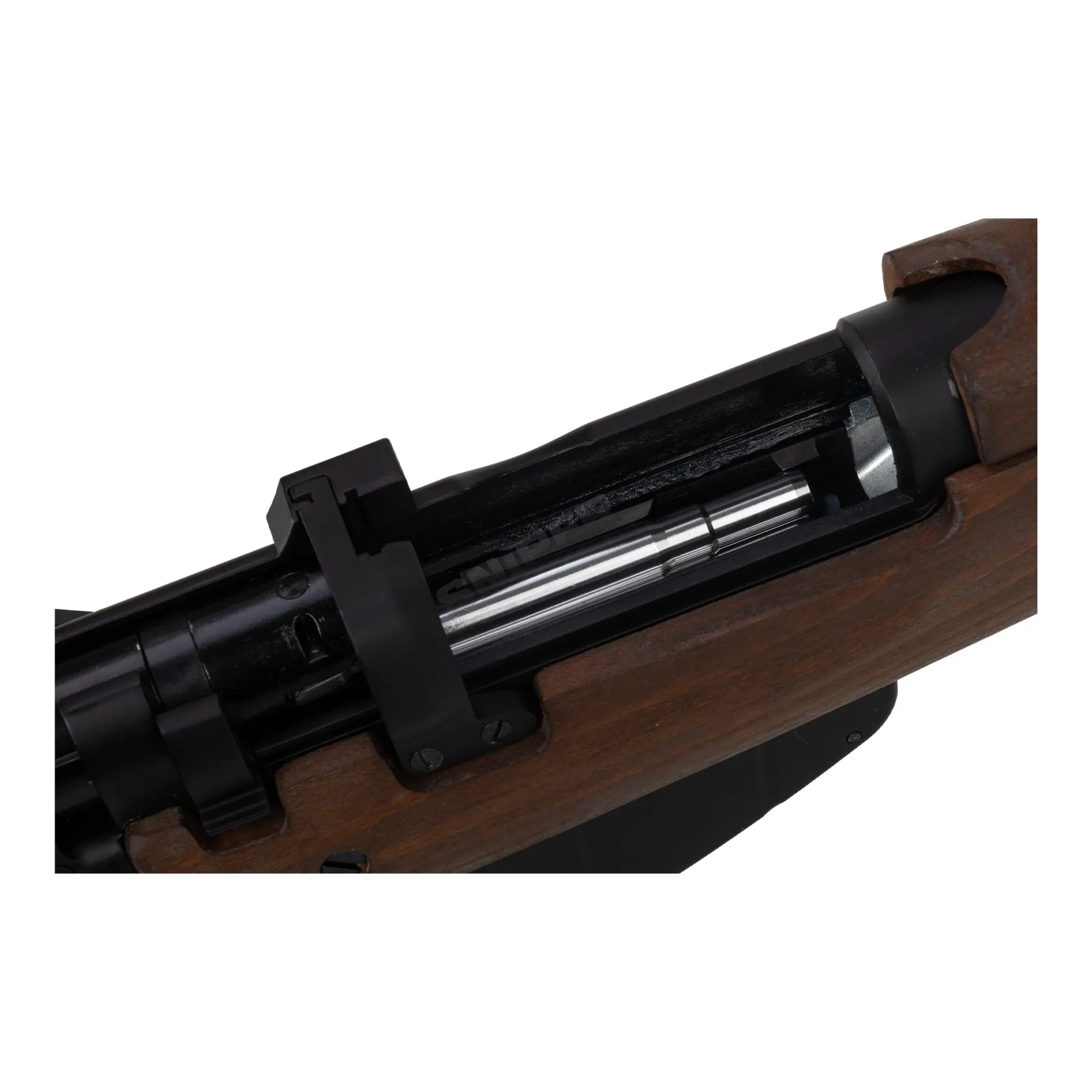 Double Bell Lee Enfield No.1 MK III Scharfschützengewehr, Real Wood