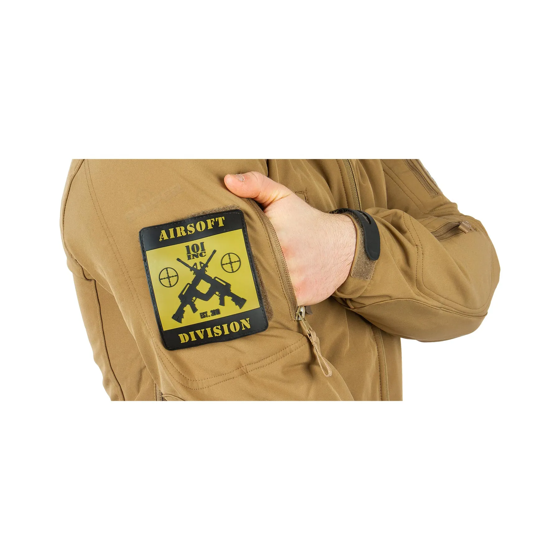 Soft Shell Jacket Tactical, Tan
