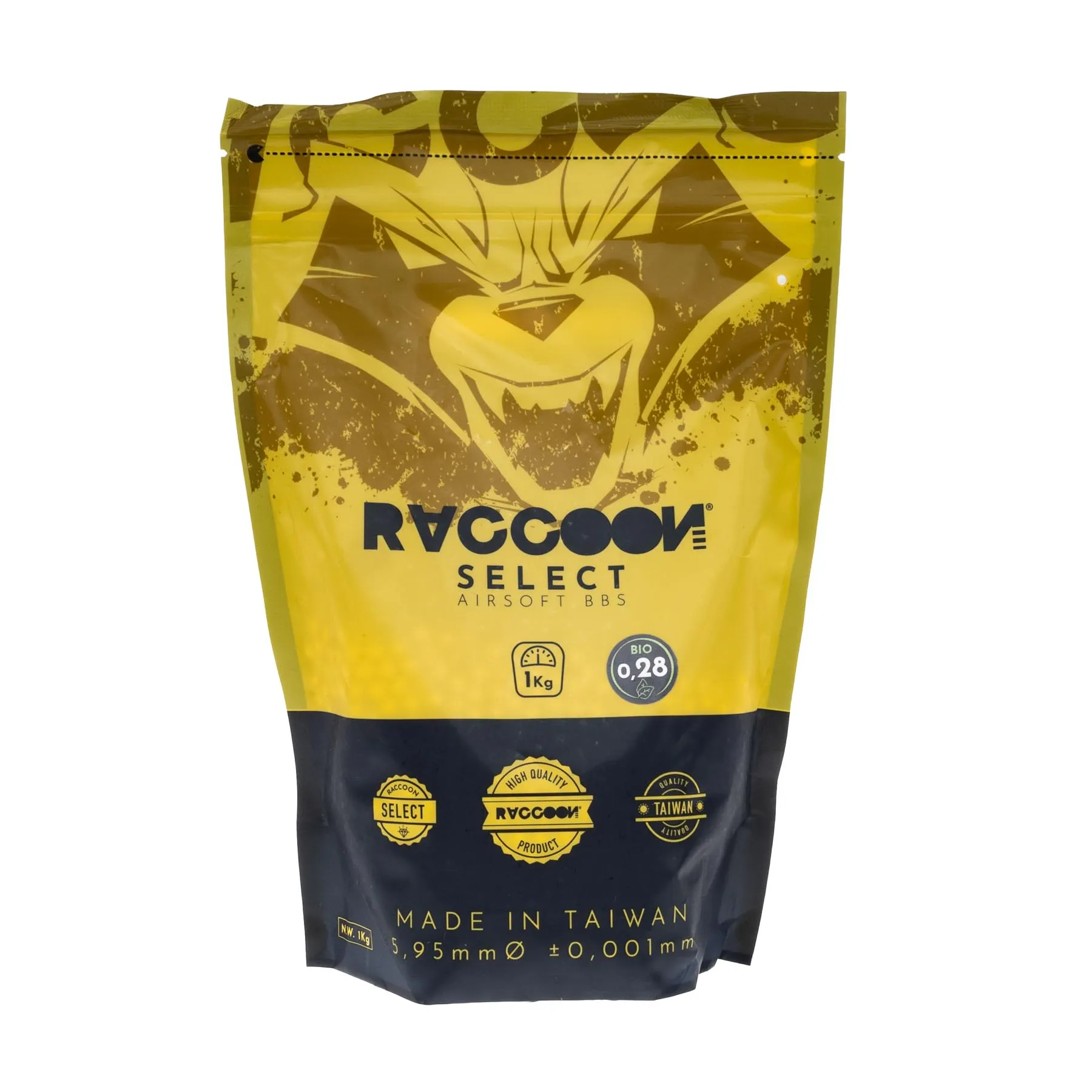 Raccoon Select Bio BB´s 0,28g, 1KG