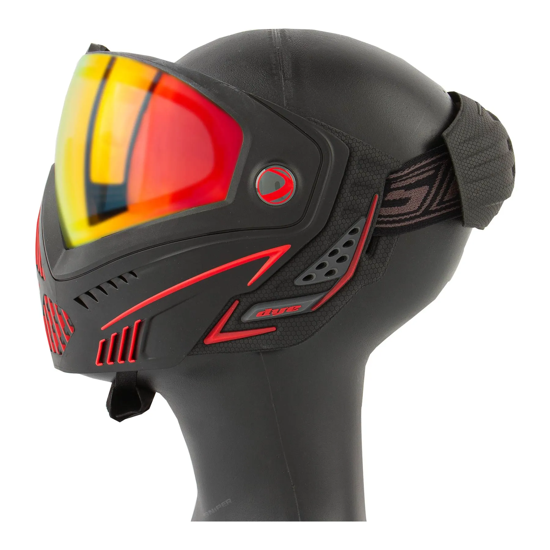 DYE I5 Thermal Goggles 2.0, Black & Red