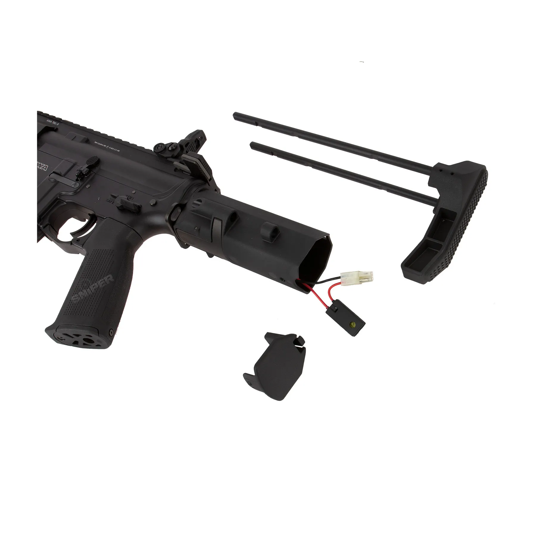 KWA VM4 Ronin T6 2.5 (S)AEG, Black