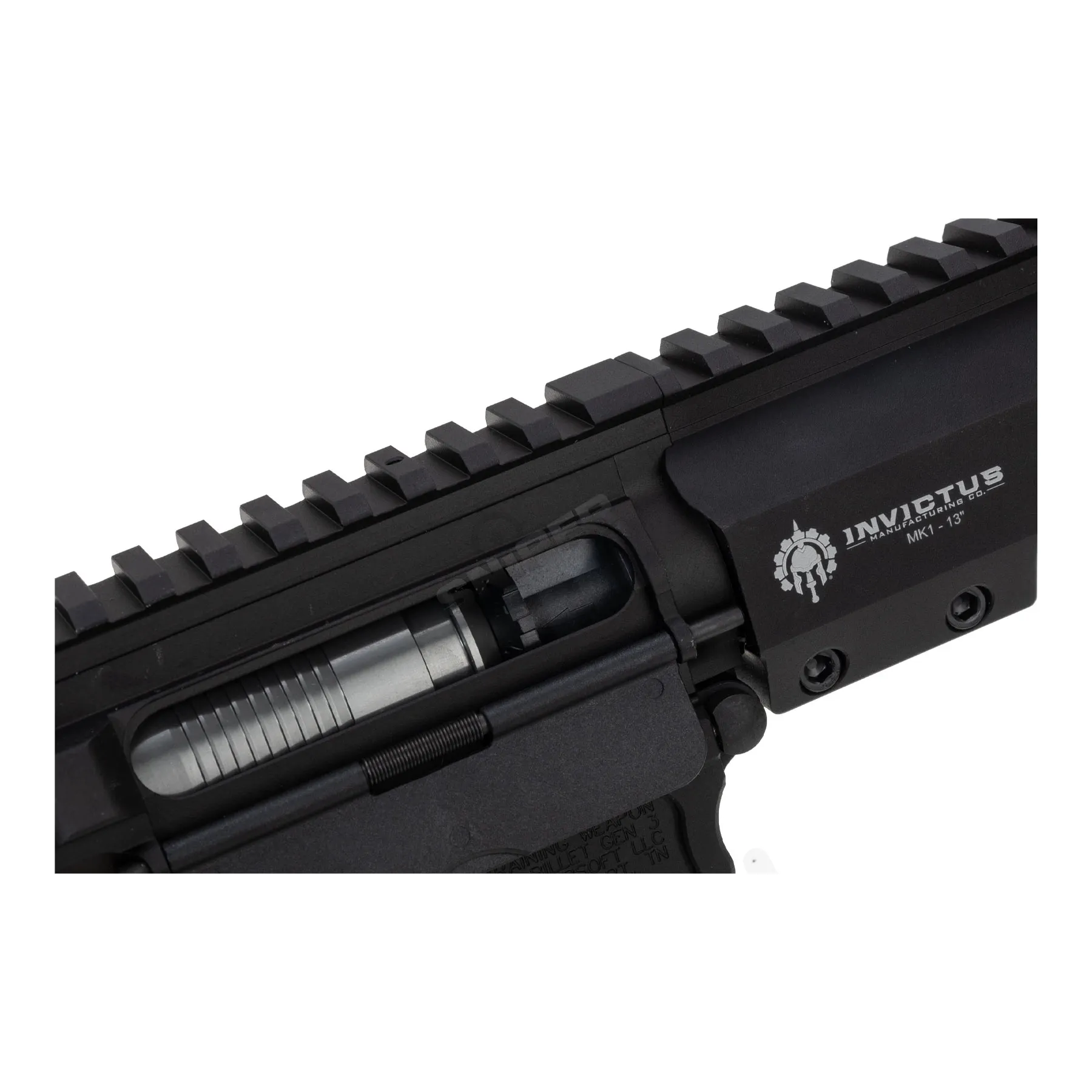 MTW Billet 14,5" Tactical Inferno Edition Gen. 3, Black