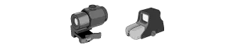 Red Dot + Magnifier Sets