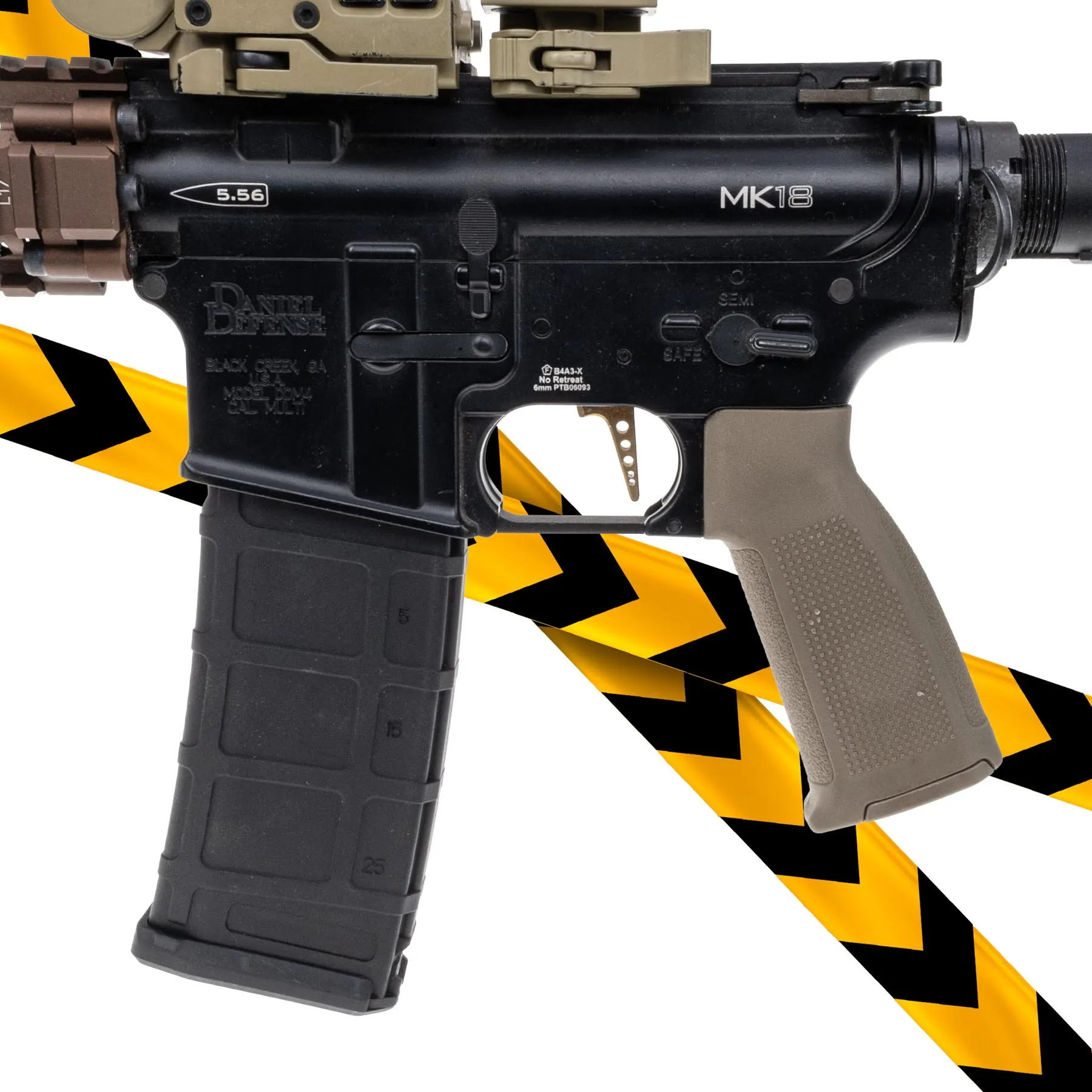 B-Ware SAC Custom Daniel Defense MK18, (S)AEG