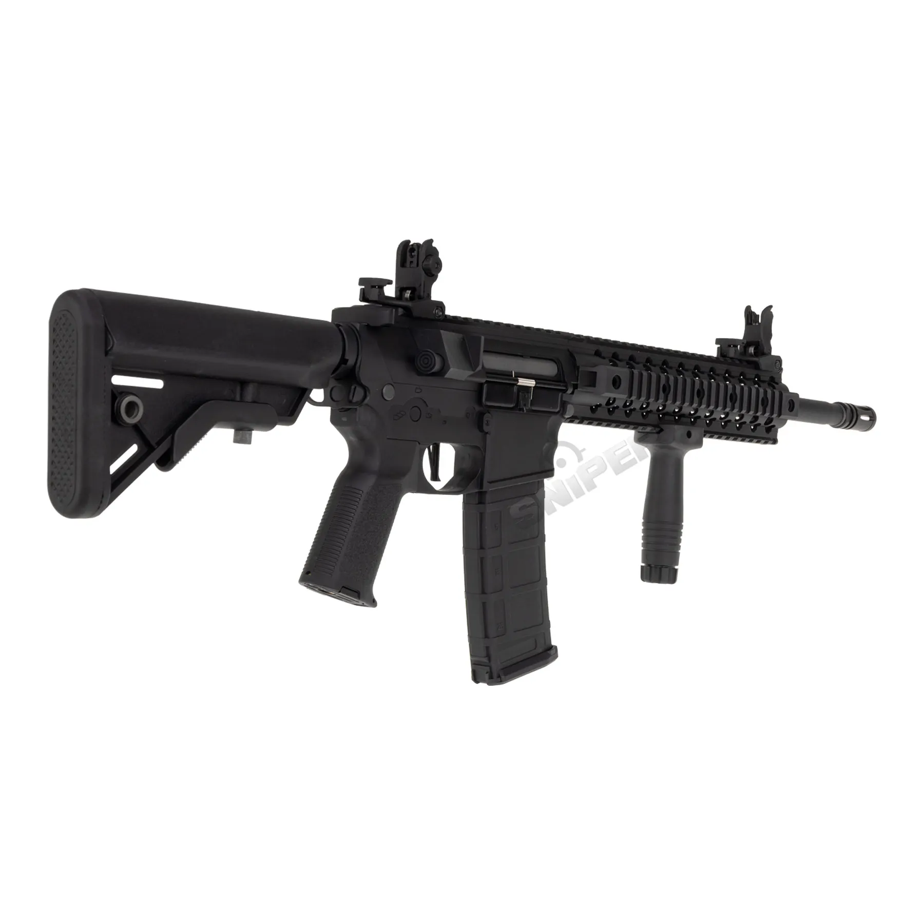 Lancer M4 EVO w/ Nebula ETU (S)AEG, Black