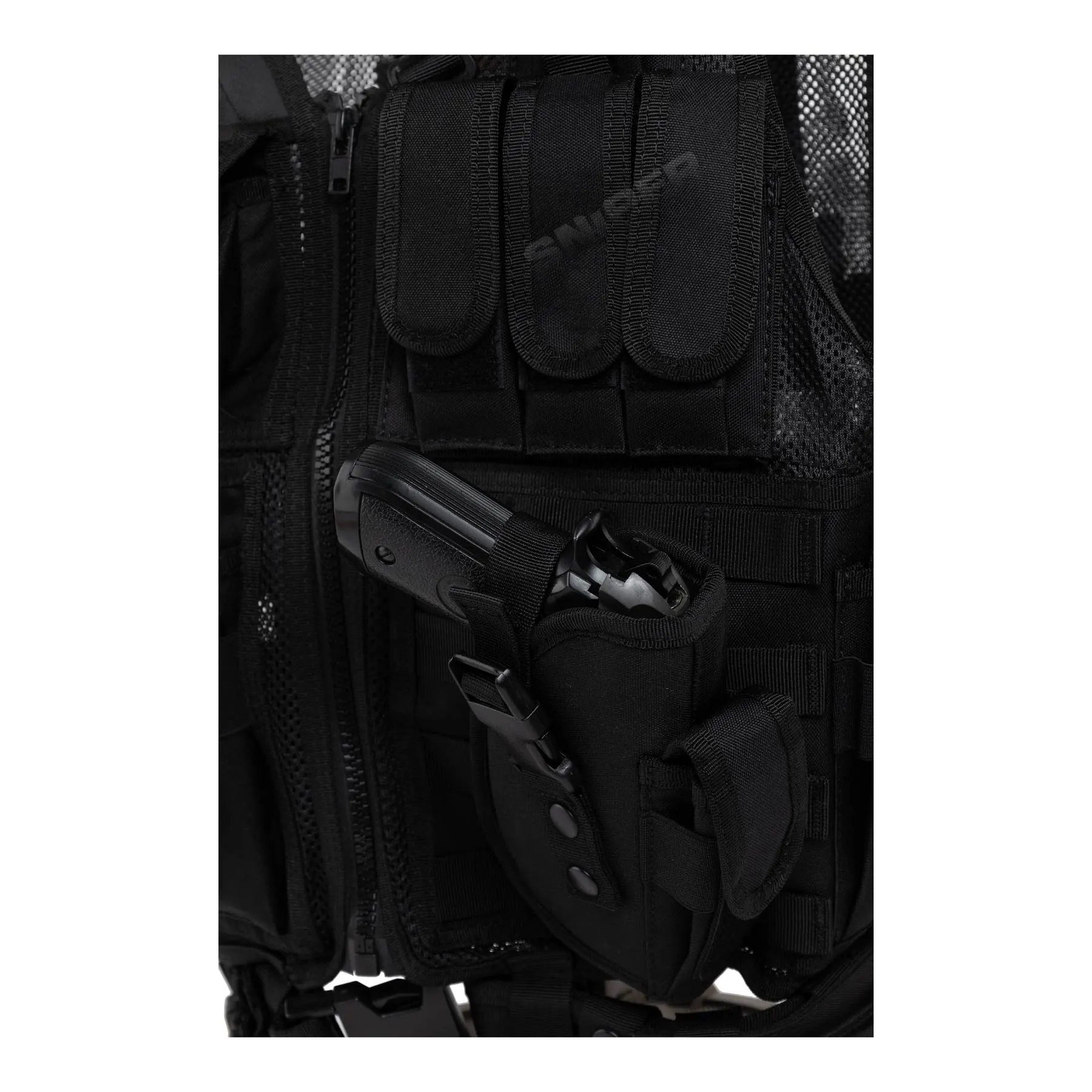 Reapo Tactical Mesh Vest, Black Reapo Tactical Mesh Vest, Black
