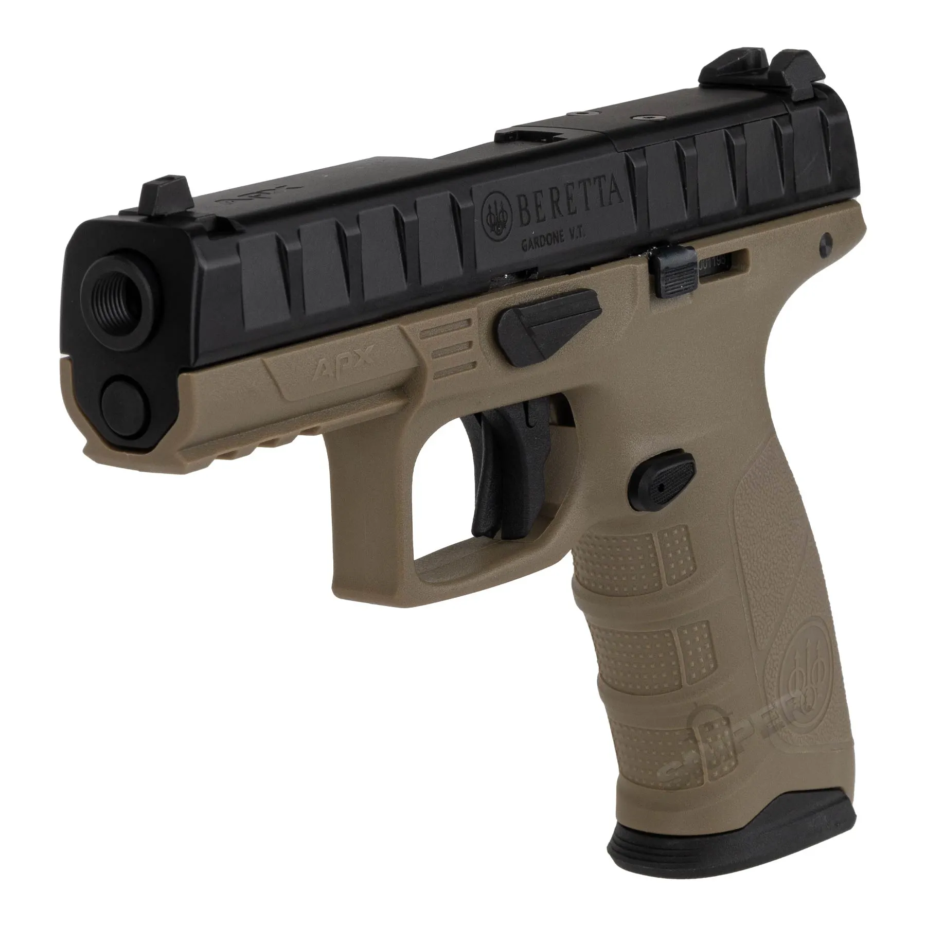 Beretta APX RDO GBB Softair Pistole, FDE Beretta APX RDO GBB Softair Pistole, FDE