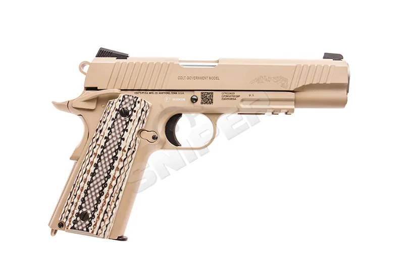 Colt M45A1 Tan CO2, GBB Colt M45A1 Tan CO2, GBB