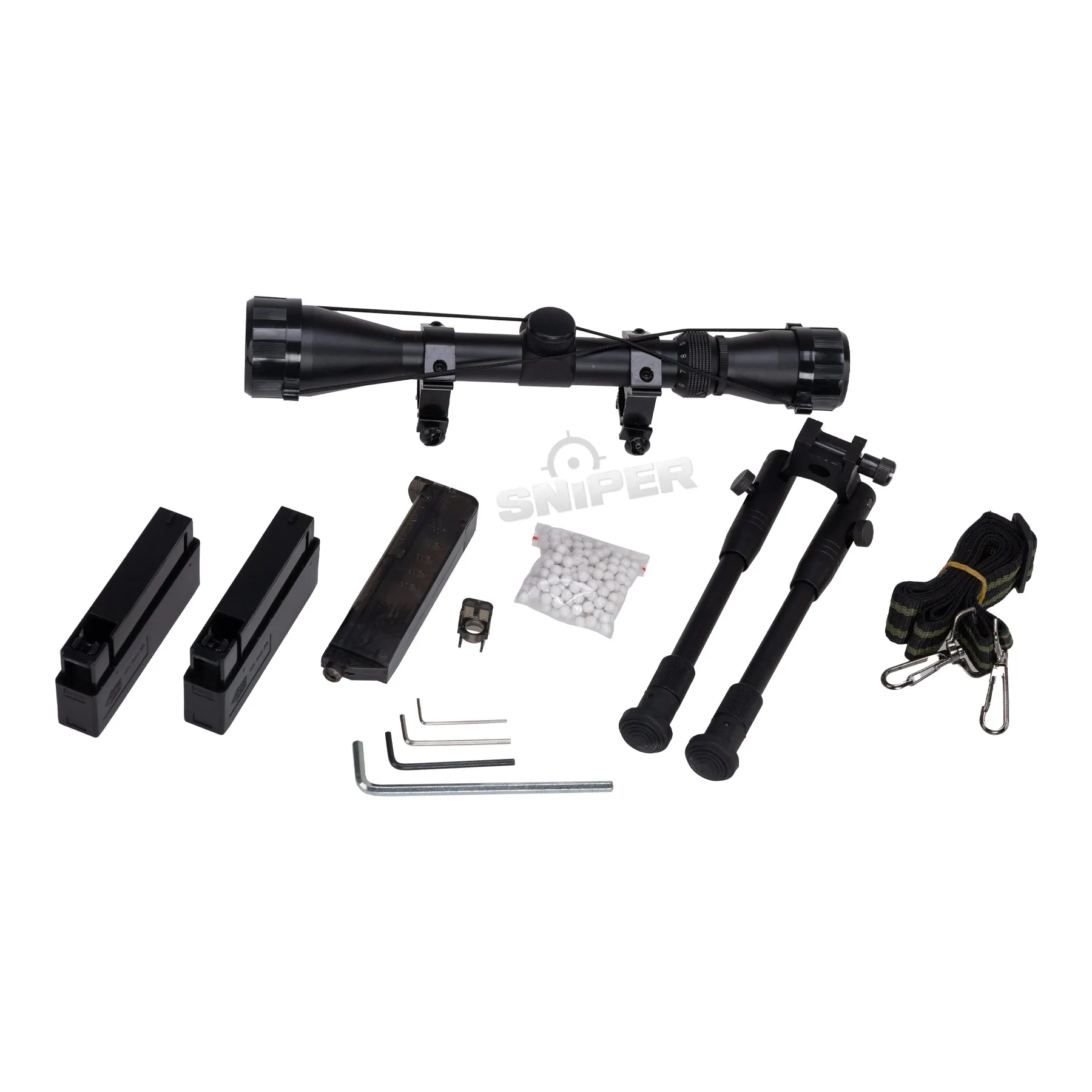 Specna Arms SA-S14 Scharfschützengewehr w/ Scope & Bipod, Black Specna Arms SA-S14 Scharfschützengewehr High-Power w/ Scope & Bipod, Black