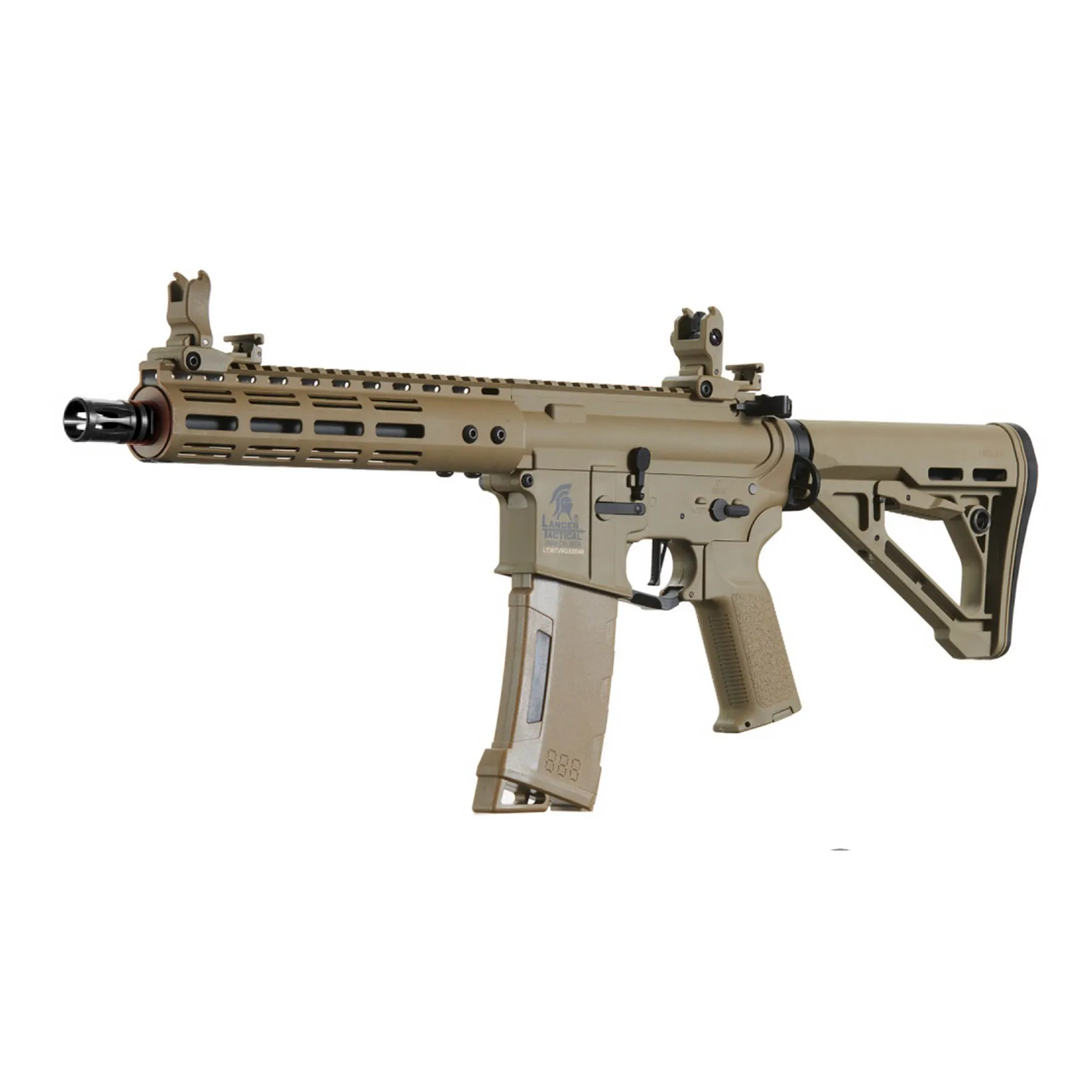 Lancer Archon Gen3 ETU M-Lok 9" M4 (S)AEG, Tan Lancer Archon Gen3 ETU M-Lok 9" M4 (S)AEG, Tan