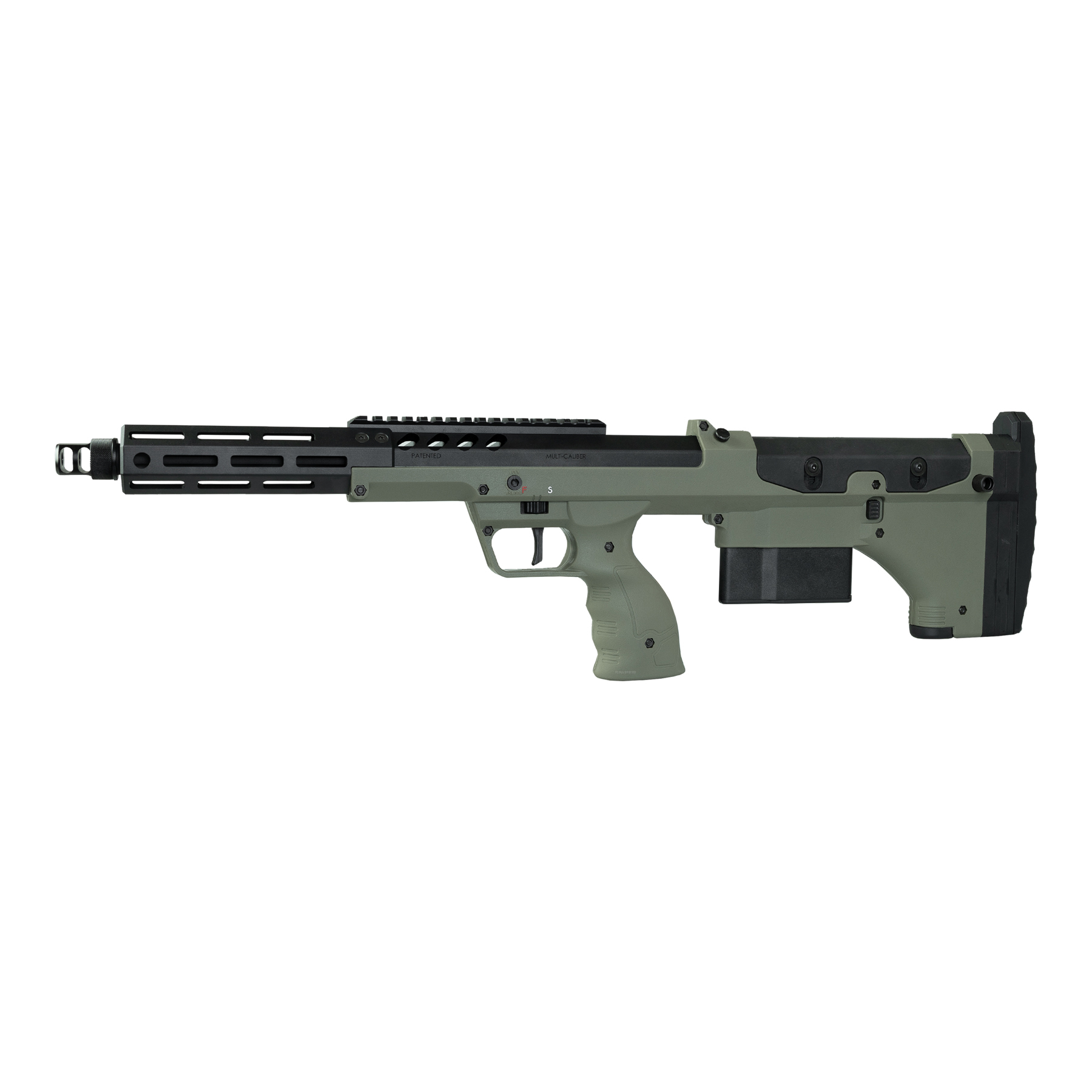 Silverback SRS A2/M2 16" pull-bolt Scharfschützengewehr, OD