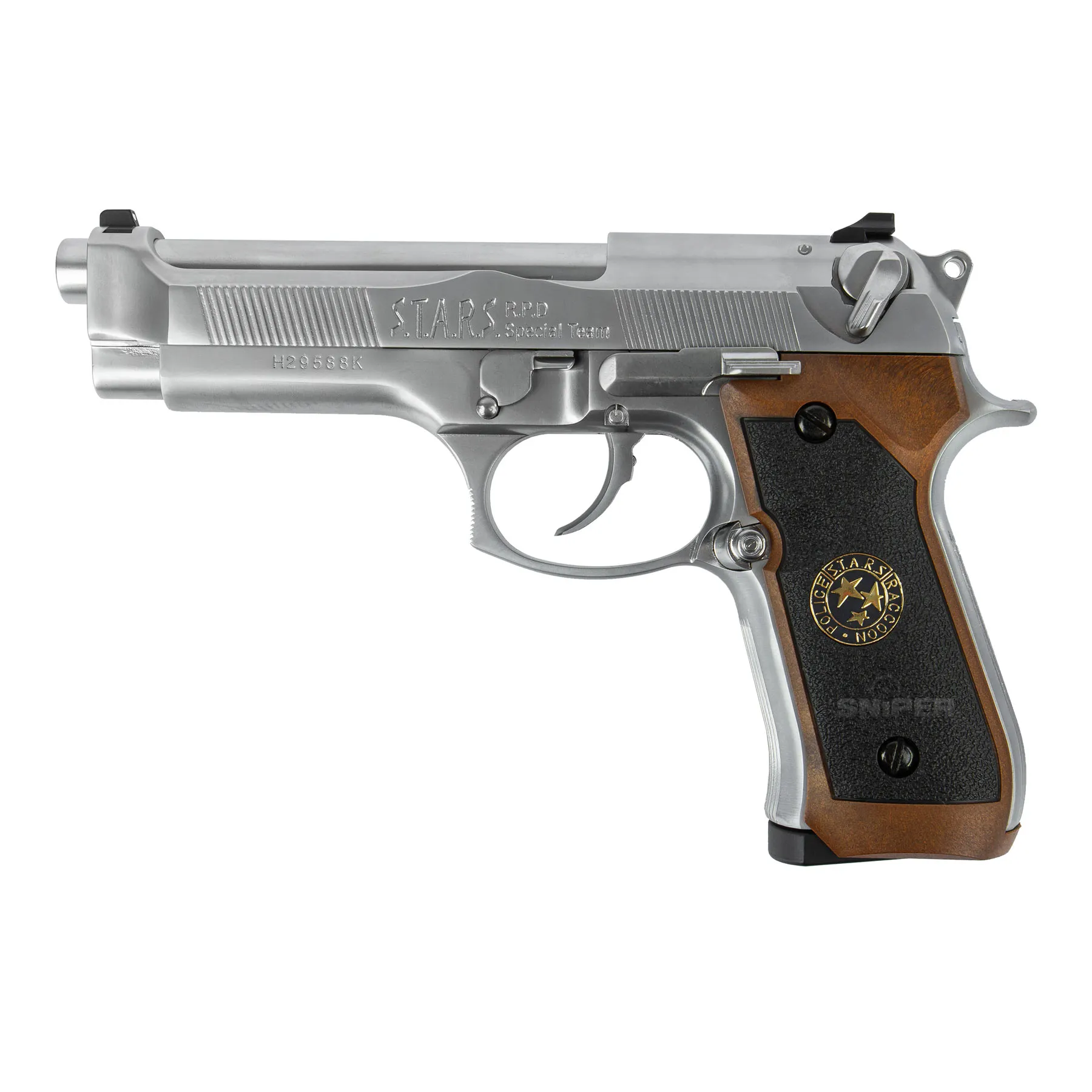 WE M92 Virus Silver CO2 Softair Pistole
