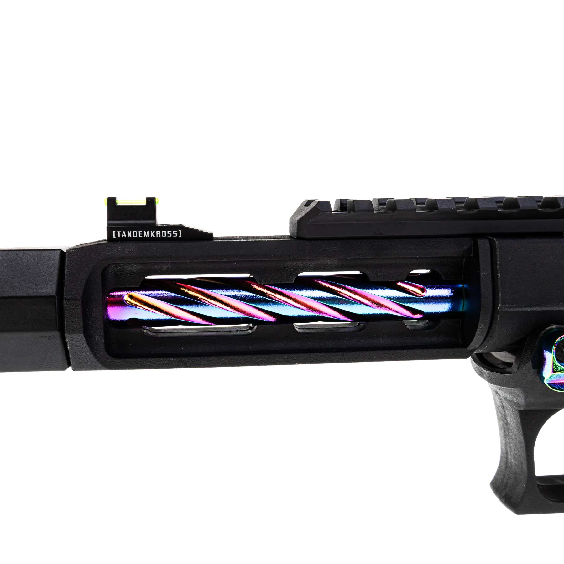 Lancer Tandemkross Cthulhu GBB Softair Pistole, Black/Rainbow