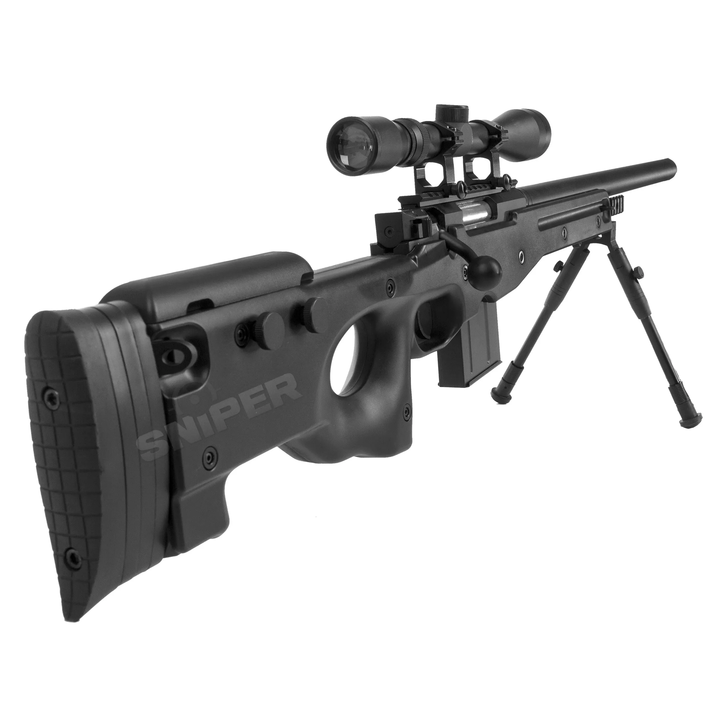 L96 AWP Scharfschützengewehr Upgraded Set, Black