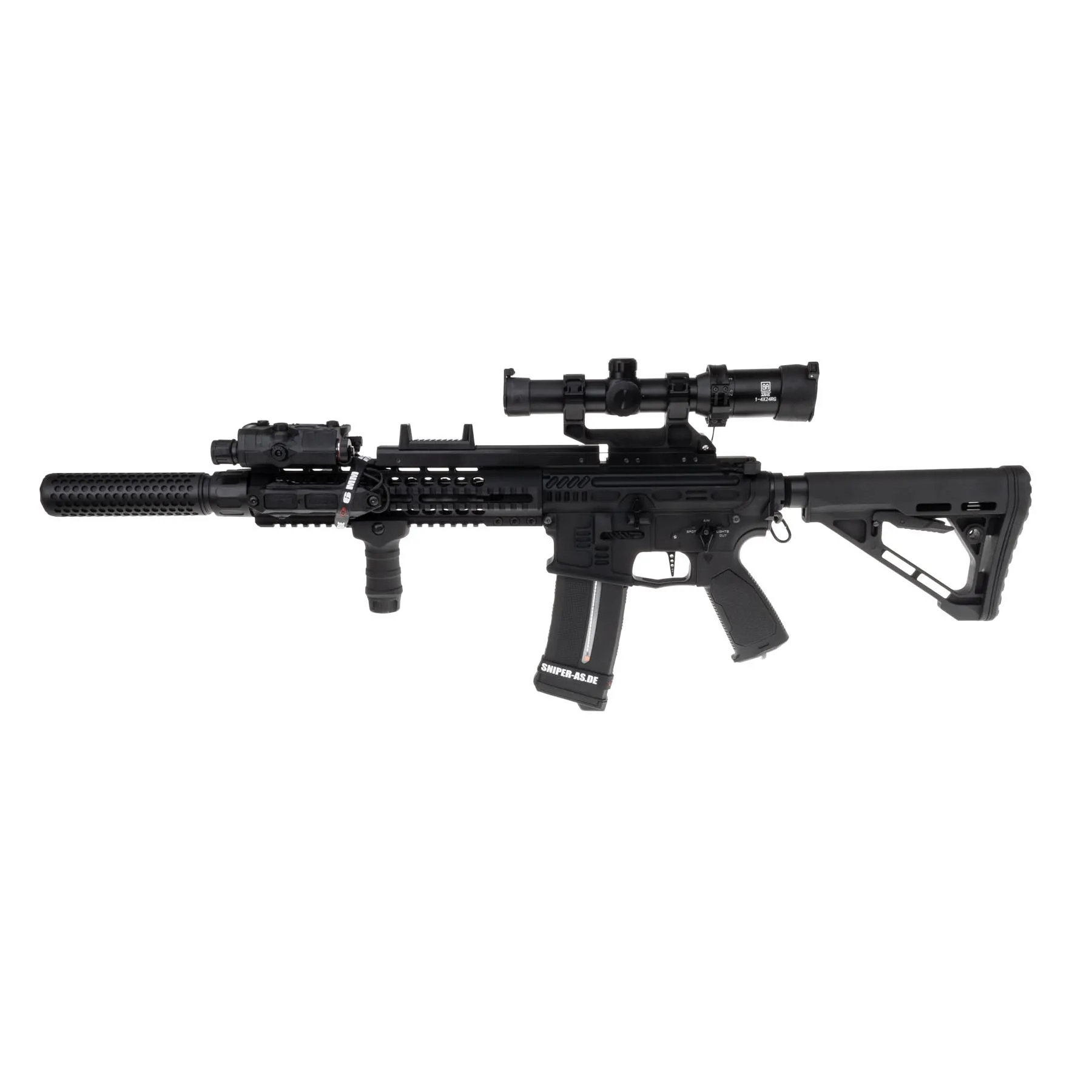 SAC AR SOLID - "Phantom Assault" Full Kit, HPA
