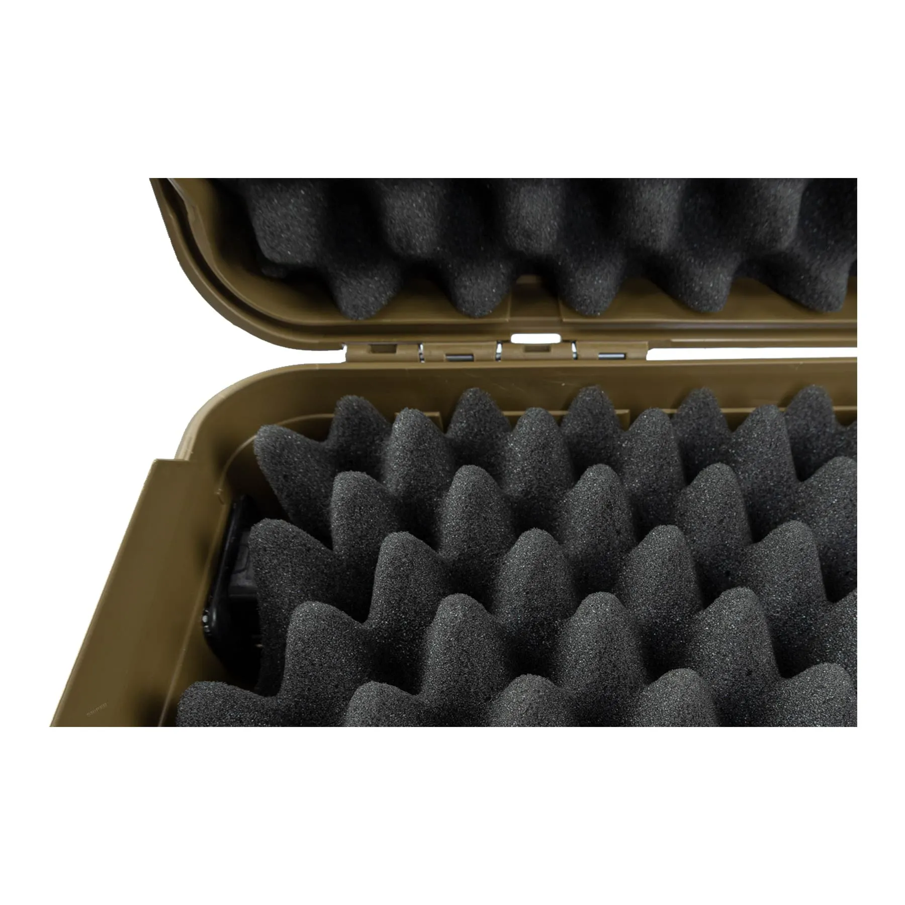 Reapo Waffenkoffer Wave Foam 117,5 cm mit Rollen, Coyote