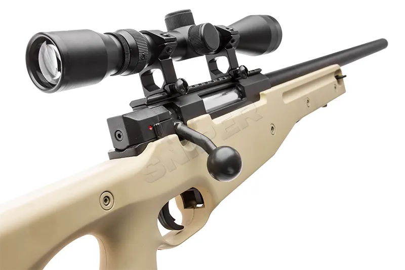 MB01 Sniper Rifle Full Set, Tan