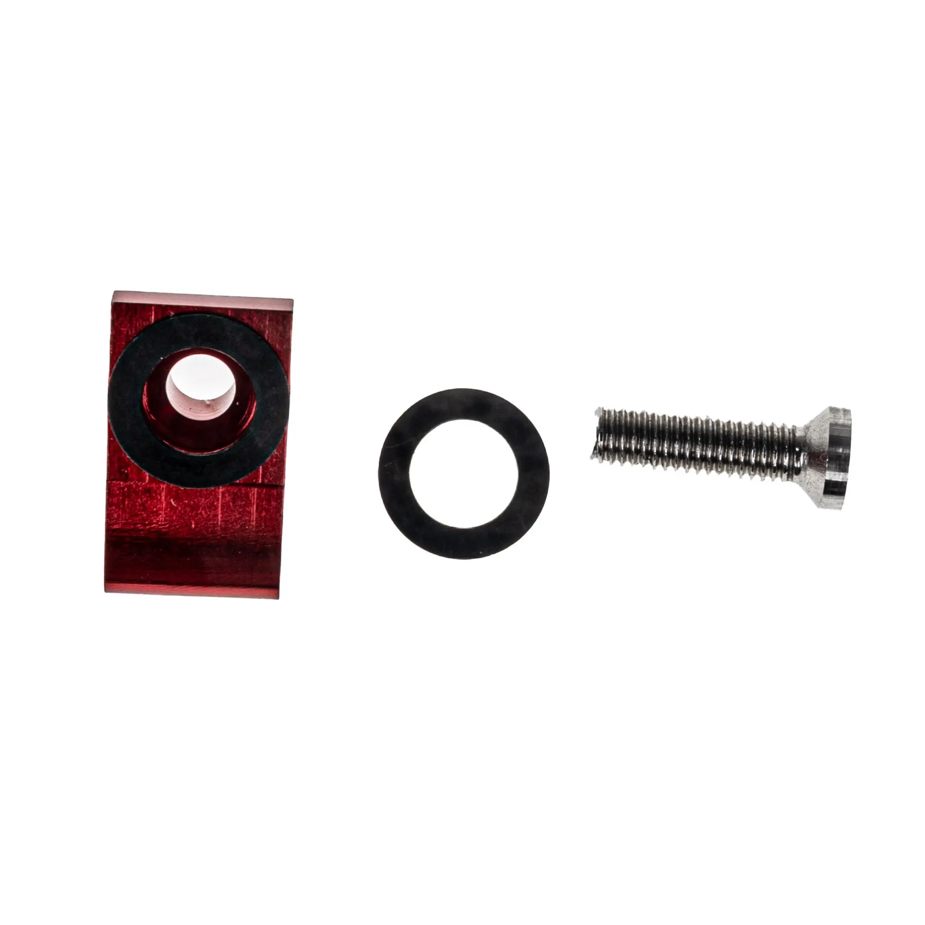 CNC Aluminum Hammer Protection Pad, Red