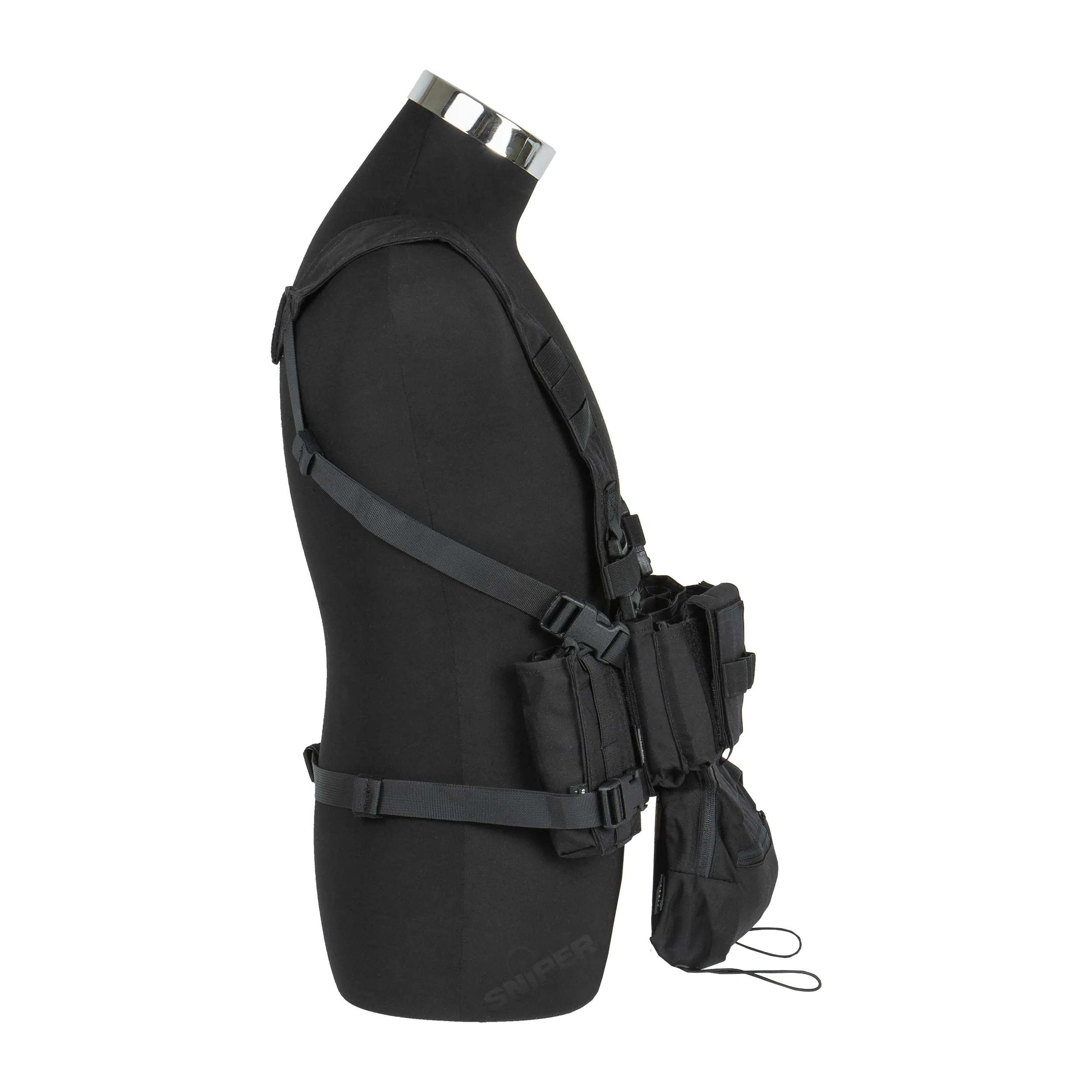Micro Fight Chissis MK3 Chest Rig, Black