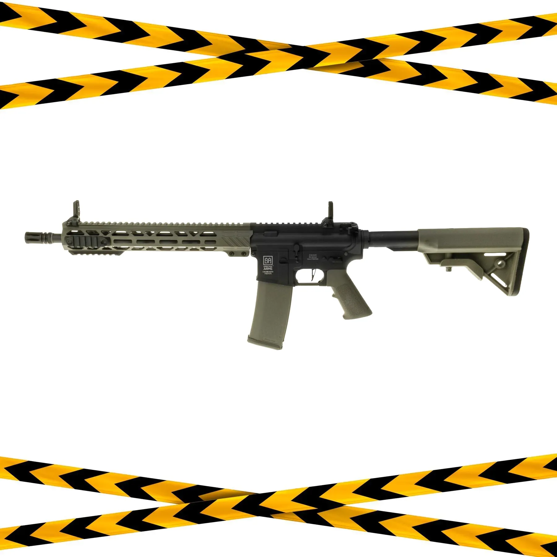 B-Ware Specna Arms SA-FH09 Flex Brushless w/ HAL2 ETU, Olive