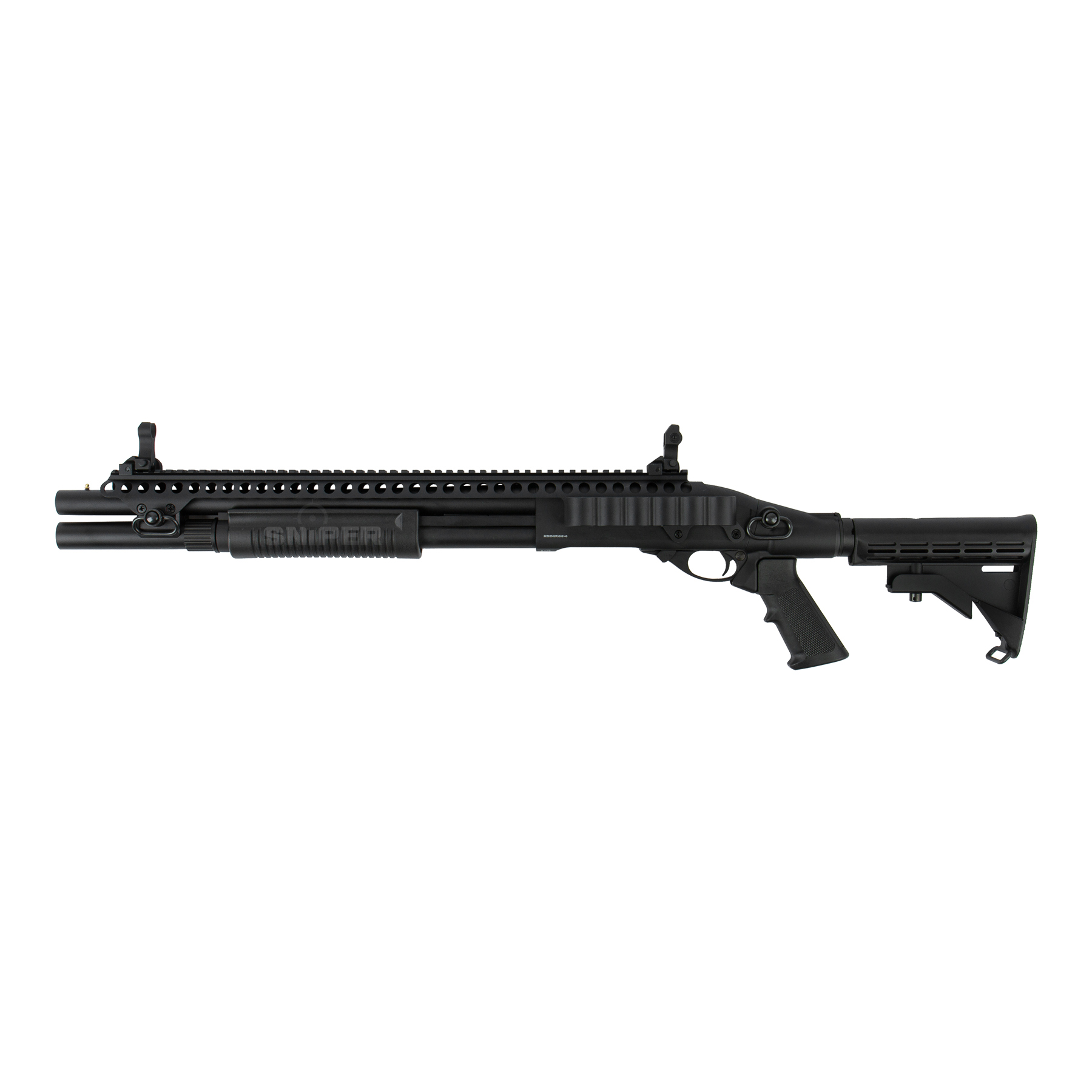 M870 AR Tactical Tri-Shot Action Pumpgun
