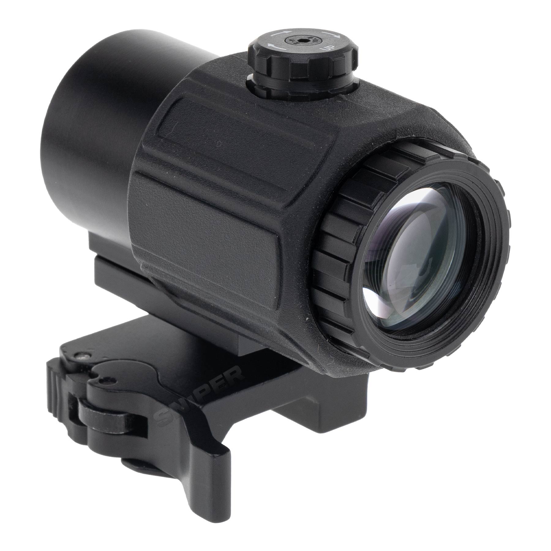 Reapo R558 Holo Red Dot Visier w/ 3x Magnifier, Black