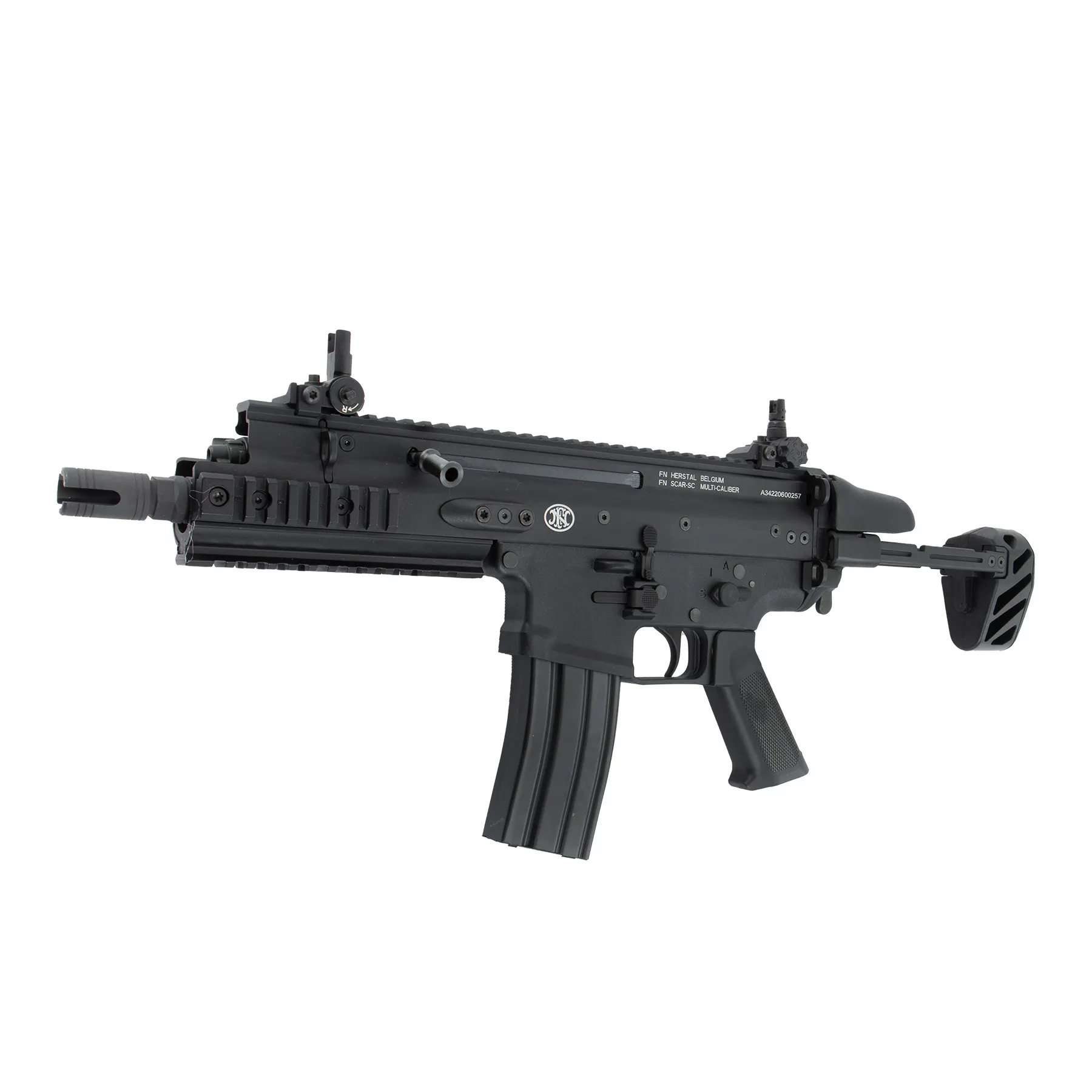 FN SCAR SC PDW 2023, (S)AEG, Black