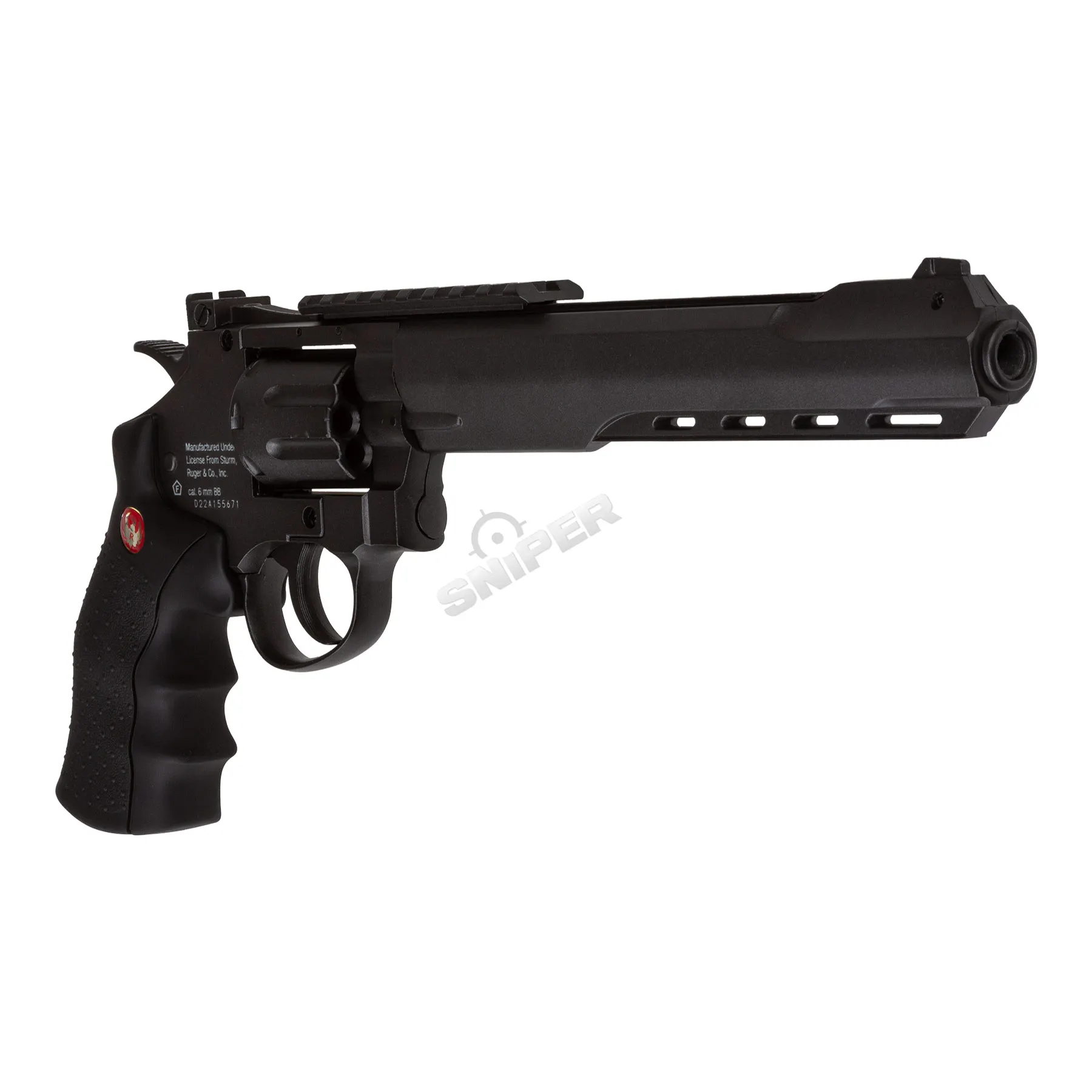 Ruger Super Hawk Revolver 8", Black