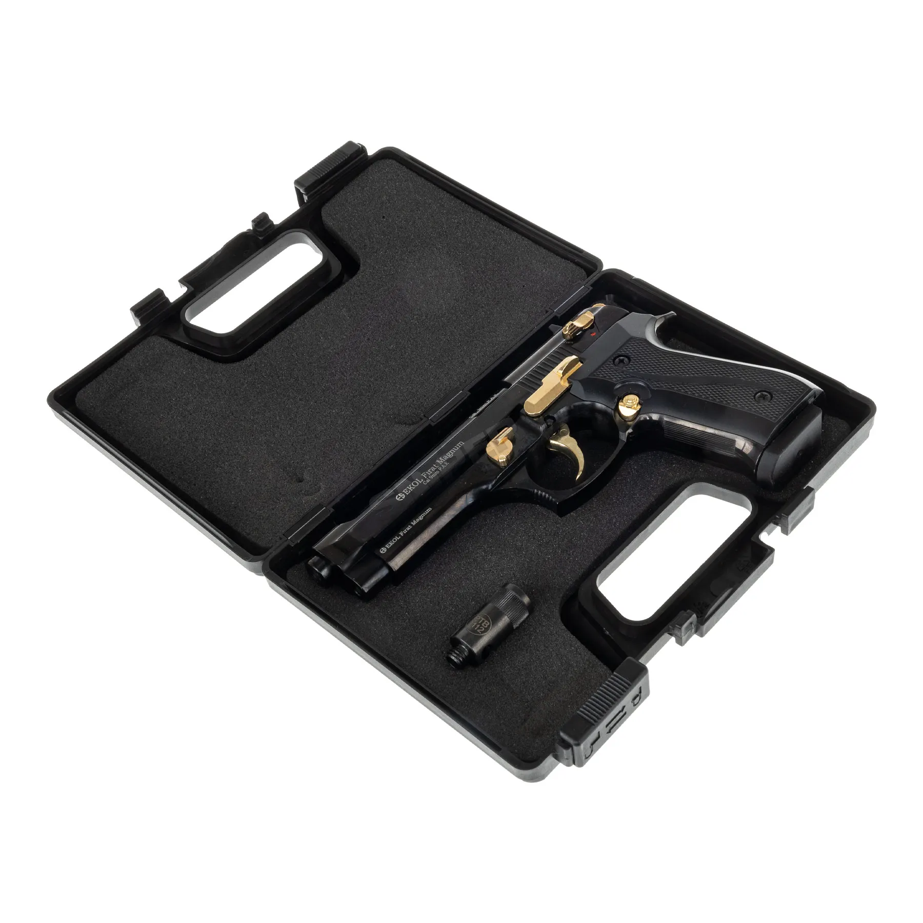 EKOL Firat 9mm P.A.K. Schreckschusspistole, Black/Gold