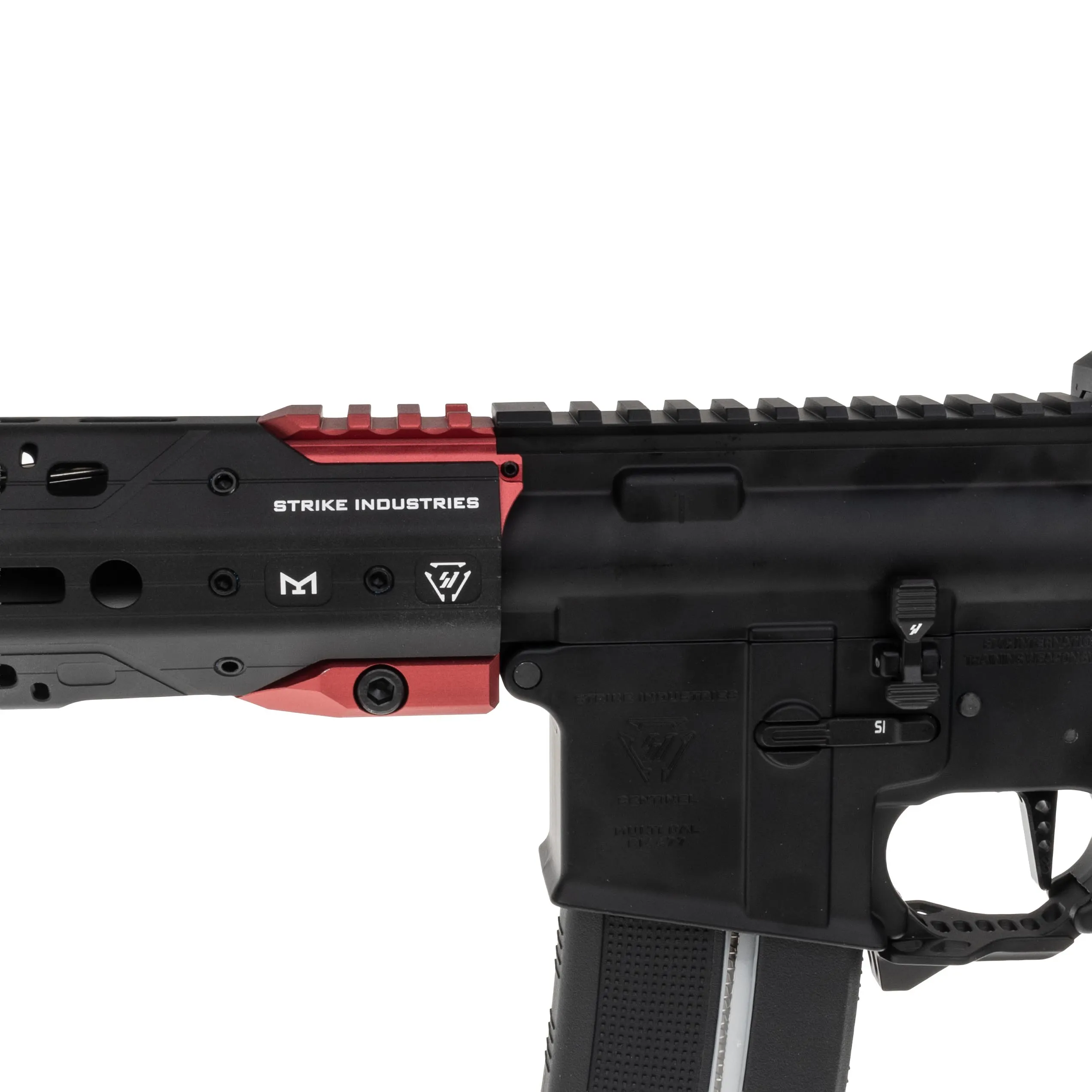 SAC x Fusion F2 Strike Industried Gridlock 11", Black/Red