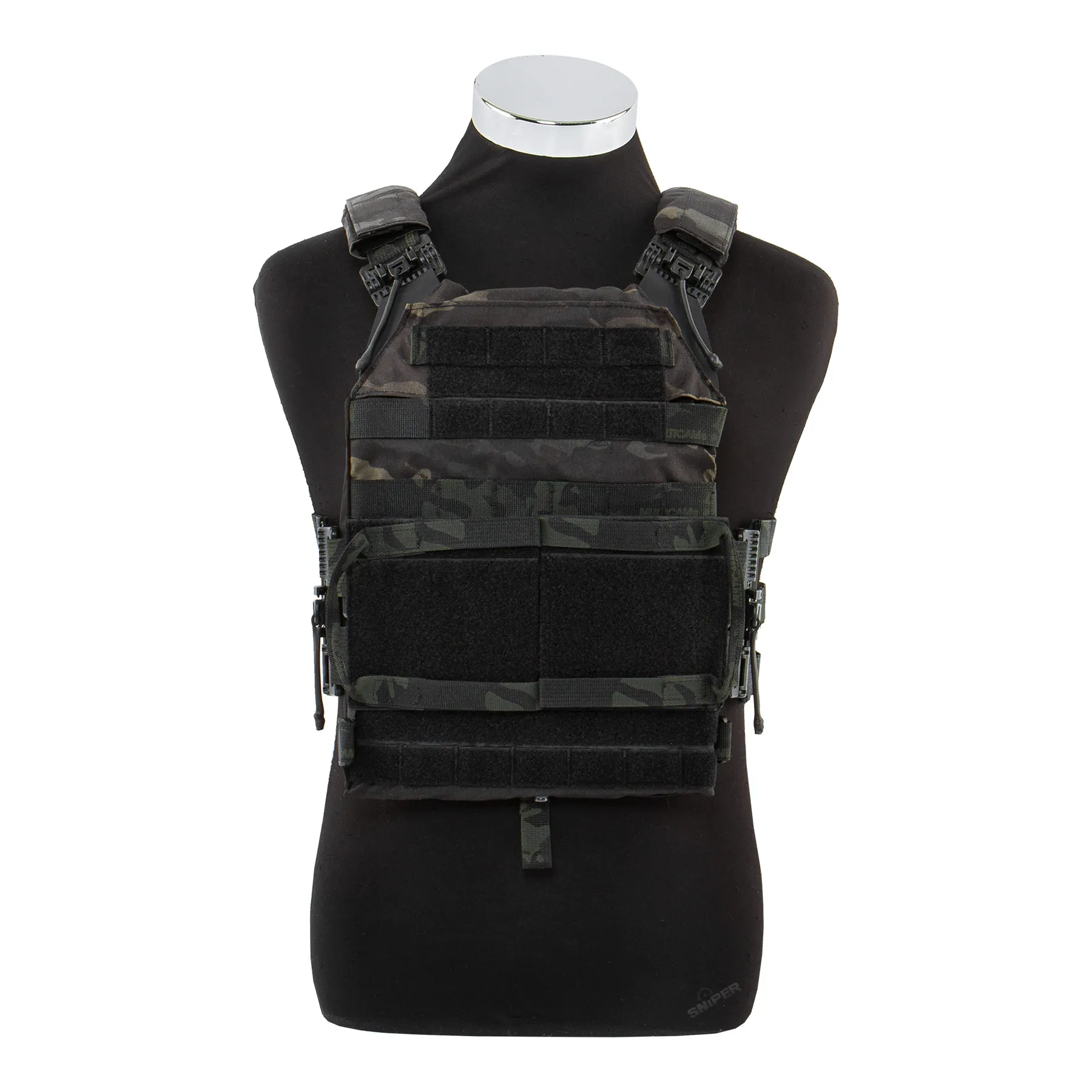 JPC 2.0 Plattenträger, Multicam Black