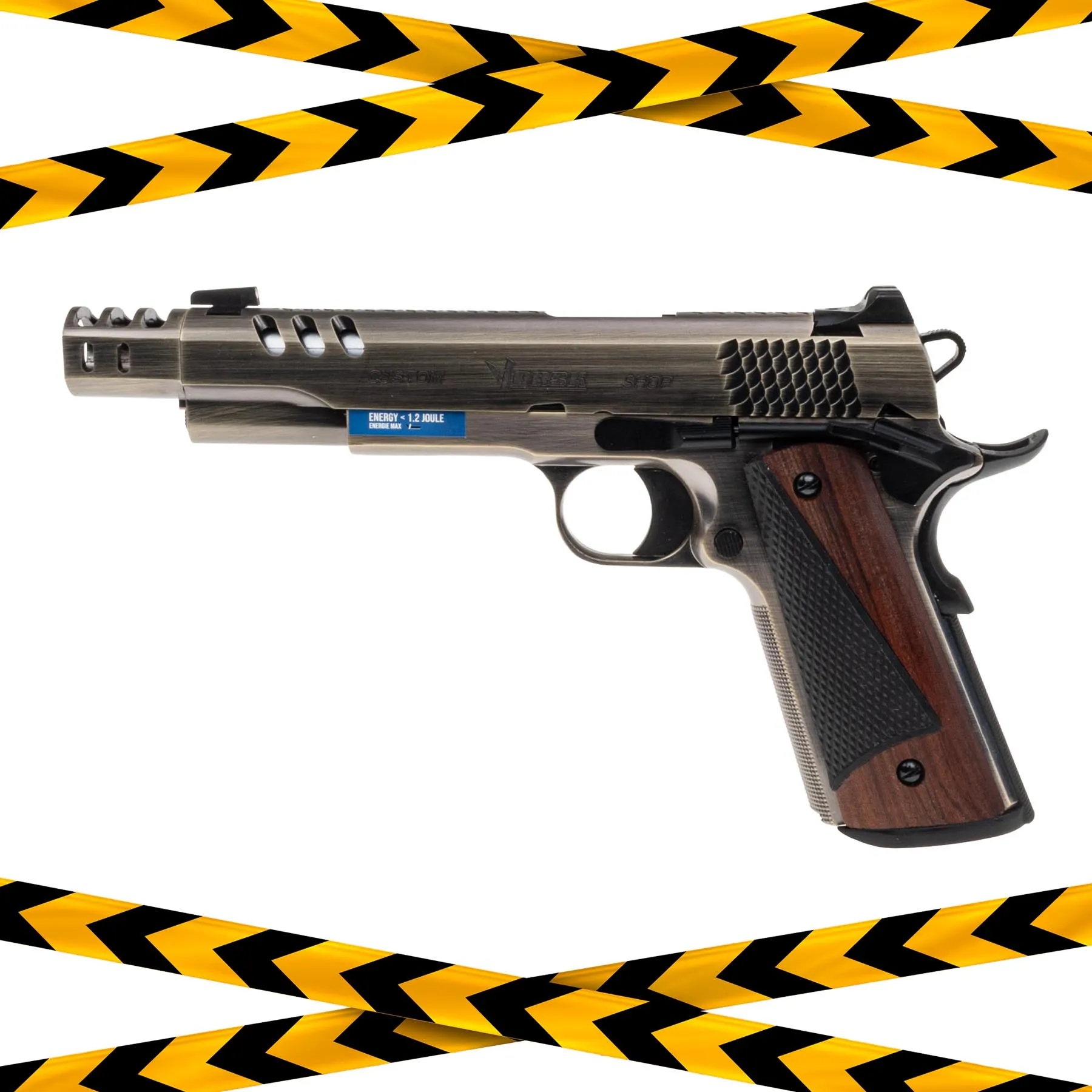 B-Ware Vorsk CS Defender Pro MEU GBB BDS, Brushed Aluminium