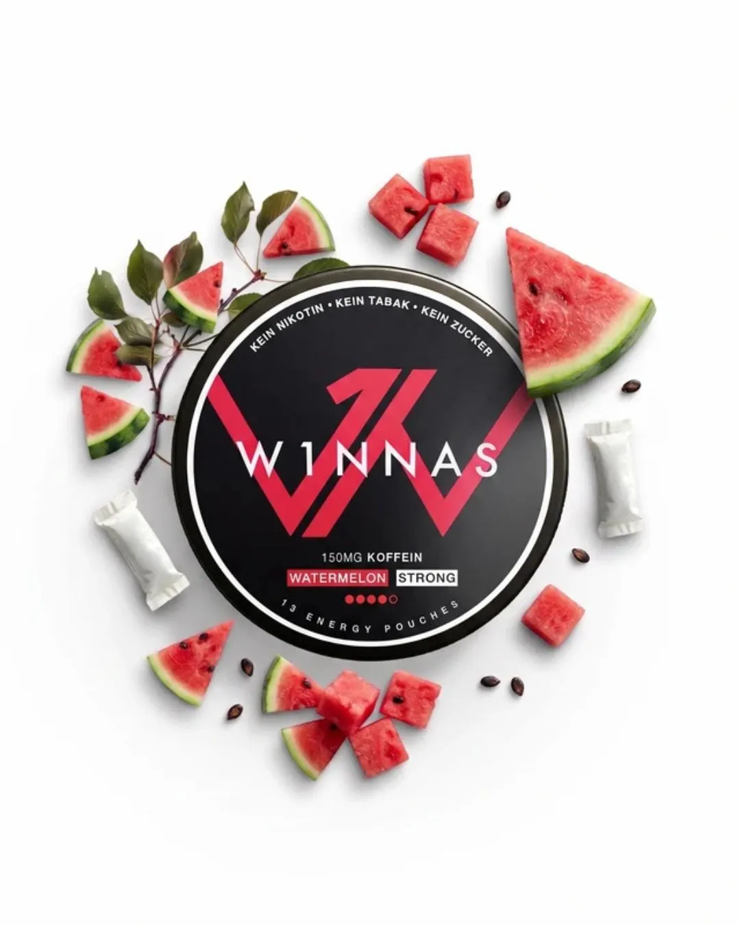 W1nnas Cherry Energy Pouches 150mg