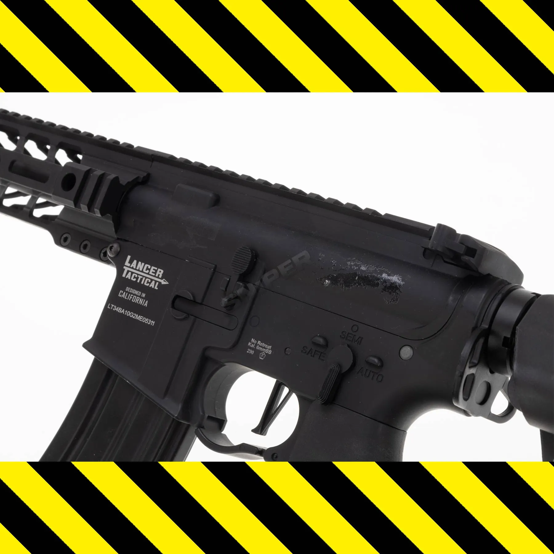 B-Ware Enforcer Battle Hawk (S)AEG, Black
