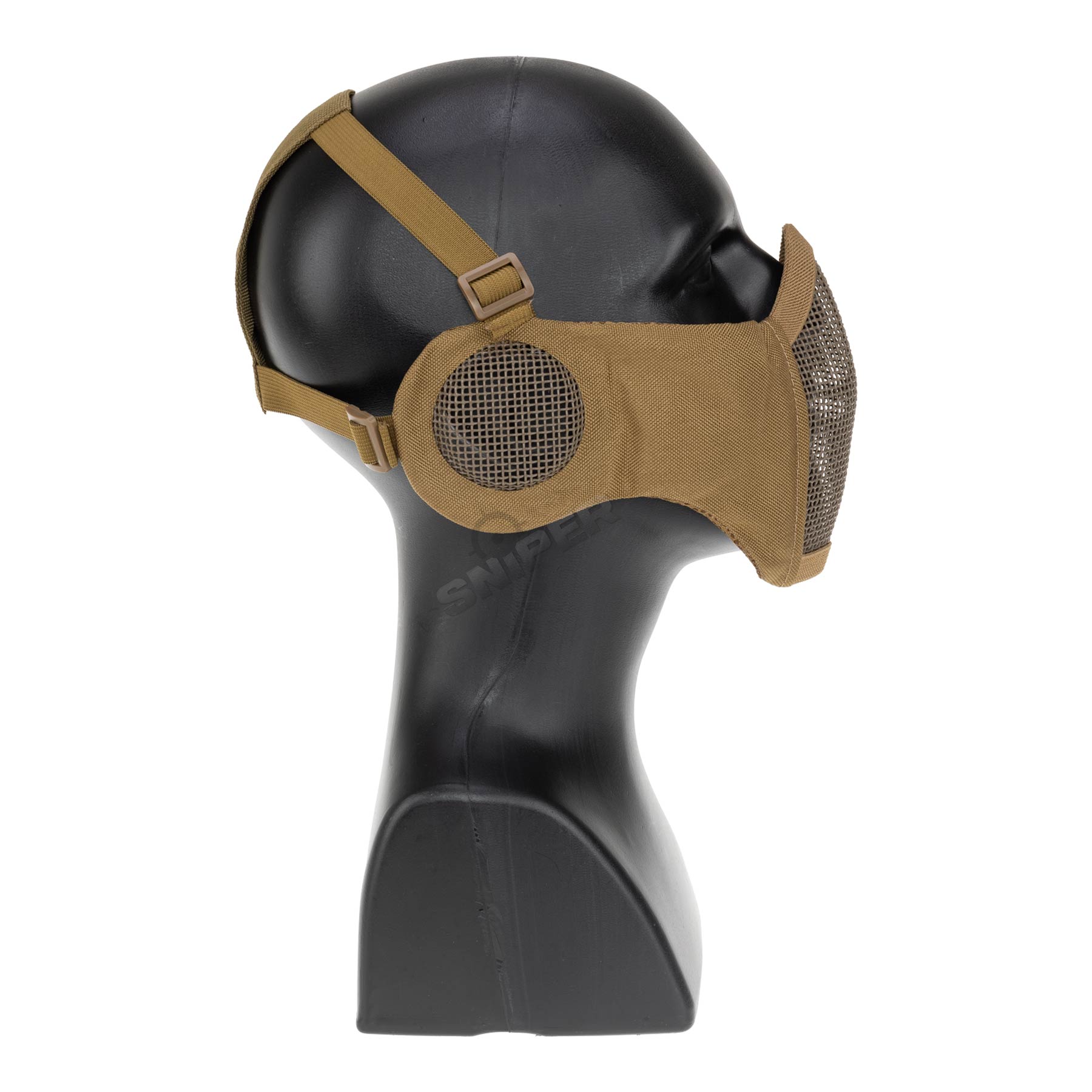 Reapo Mesh Face Mask w/ Ear Protection, Tan