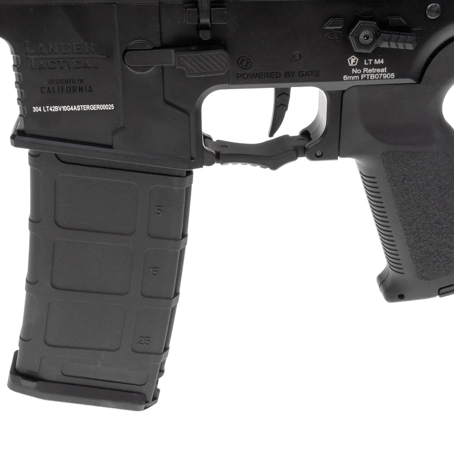 Lancer Tactical Predator 10" Gen4 w/ Gate Aster, Black