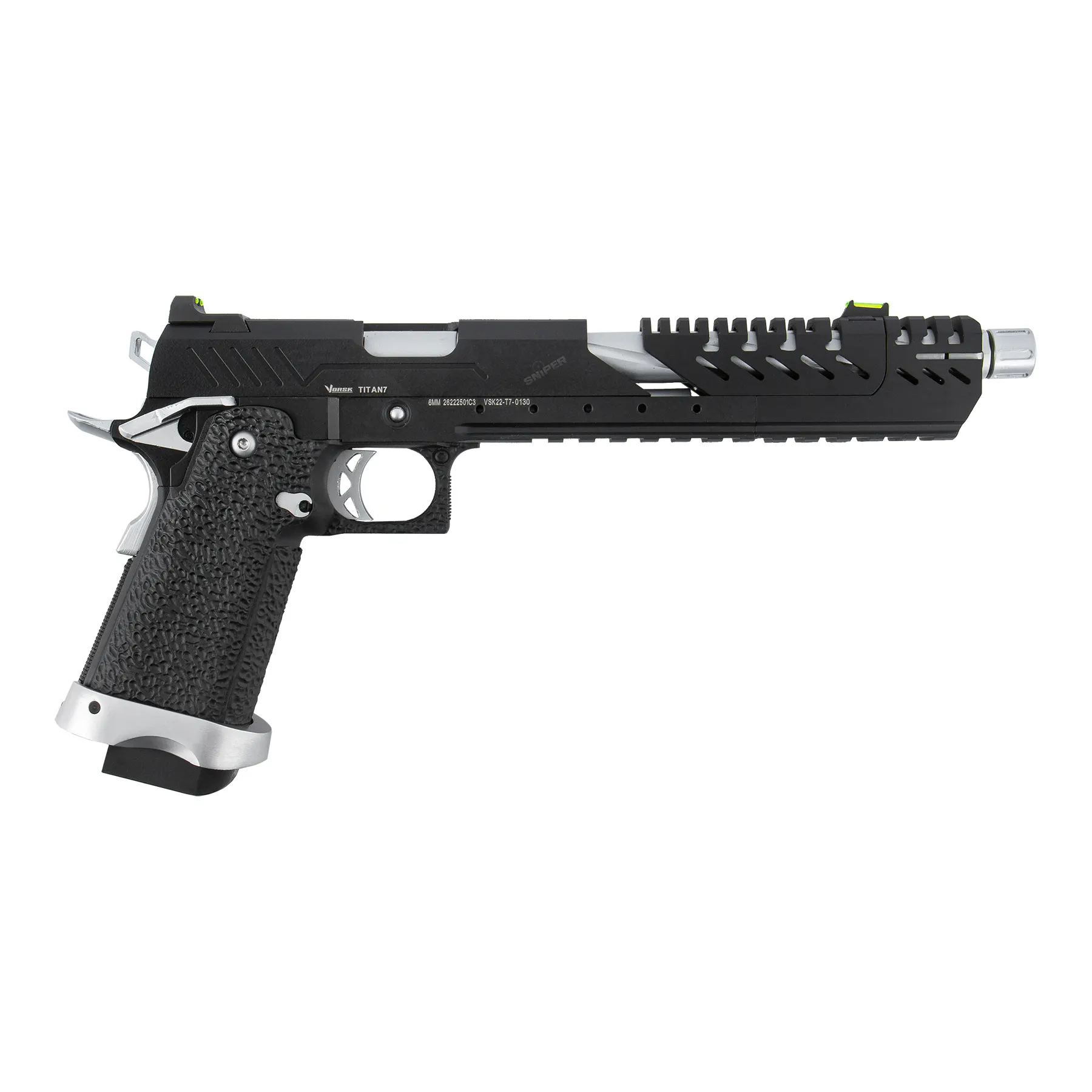 Vorsk Hi-Capa Titan 7, Chrome Match, GBB Vorsk Hi-Capa Titan 7, Chrome Match, GBB