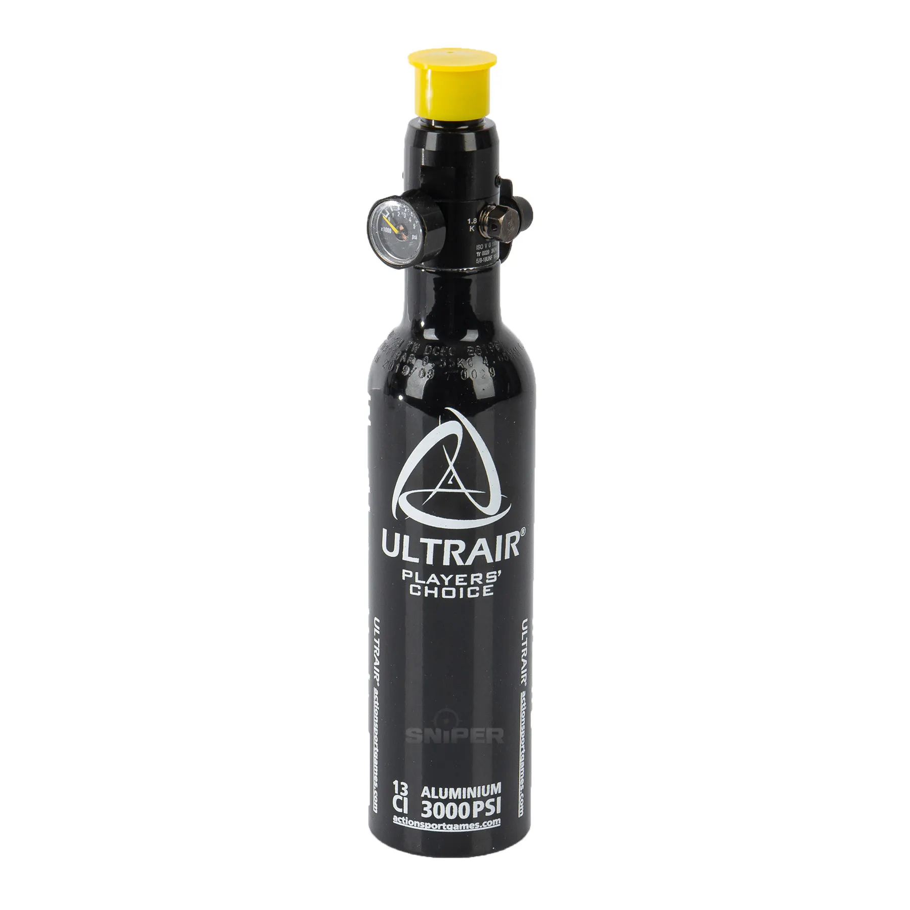 Ultrair HPA Tank, 0,2L, 3000psi w/ Alu. Regulator