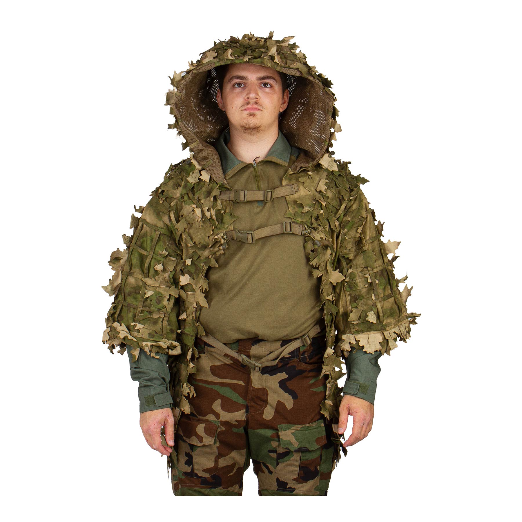 Invader Ghillie Base Leaf, Everglade