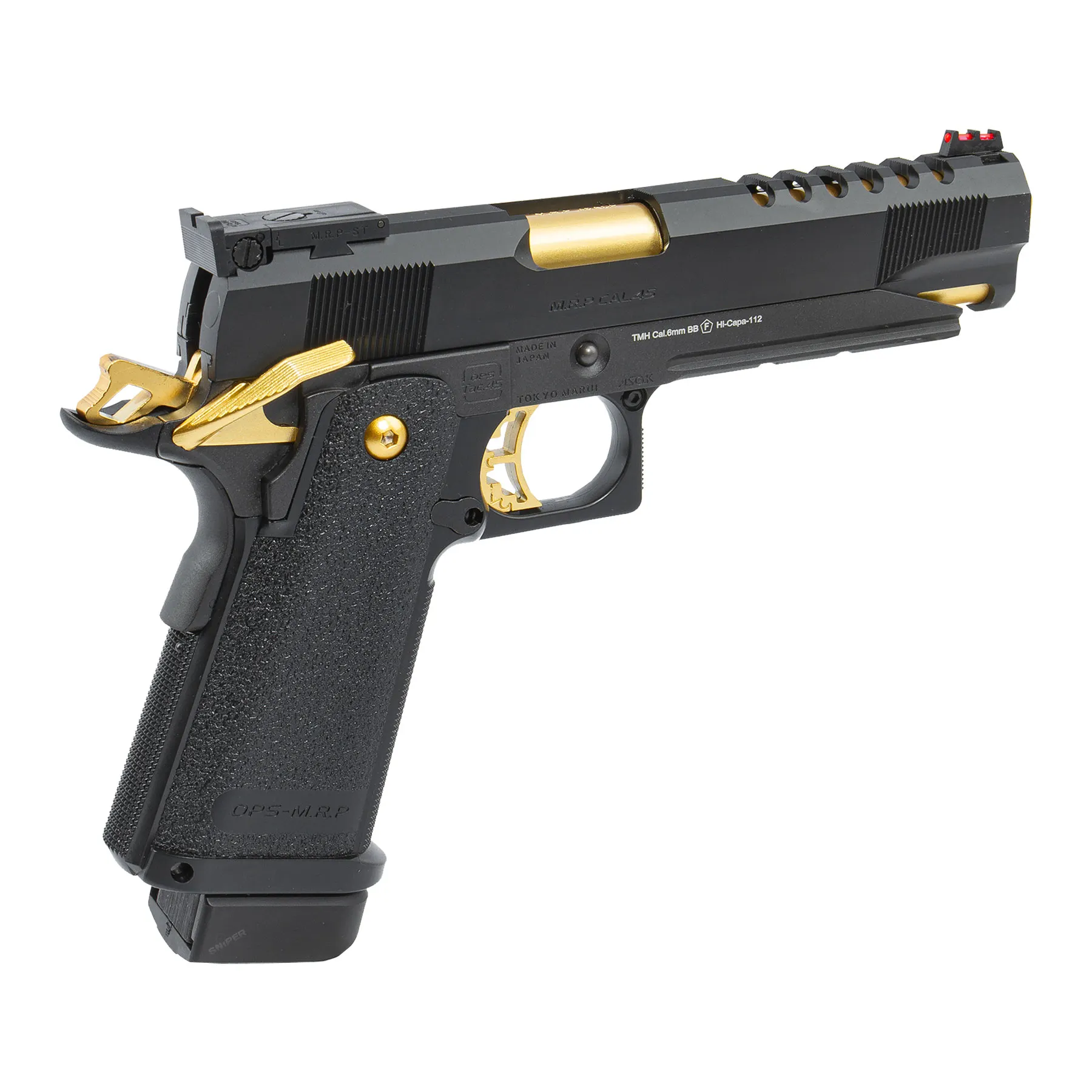 Tokyo Marui Hi-Capa 5.1 Gold Match GBB Softair Pistole