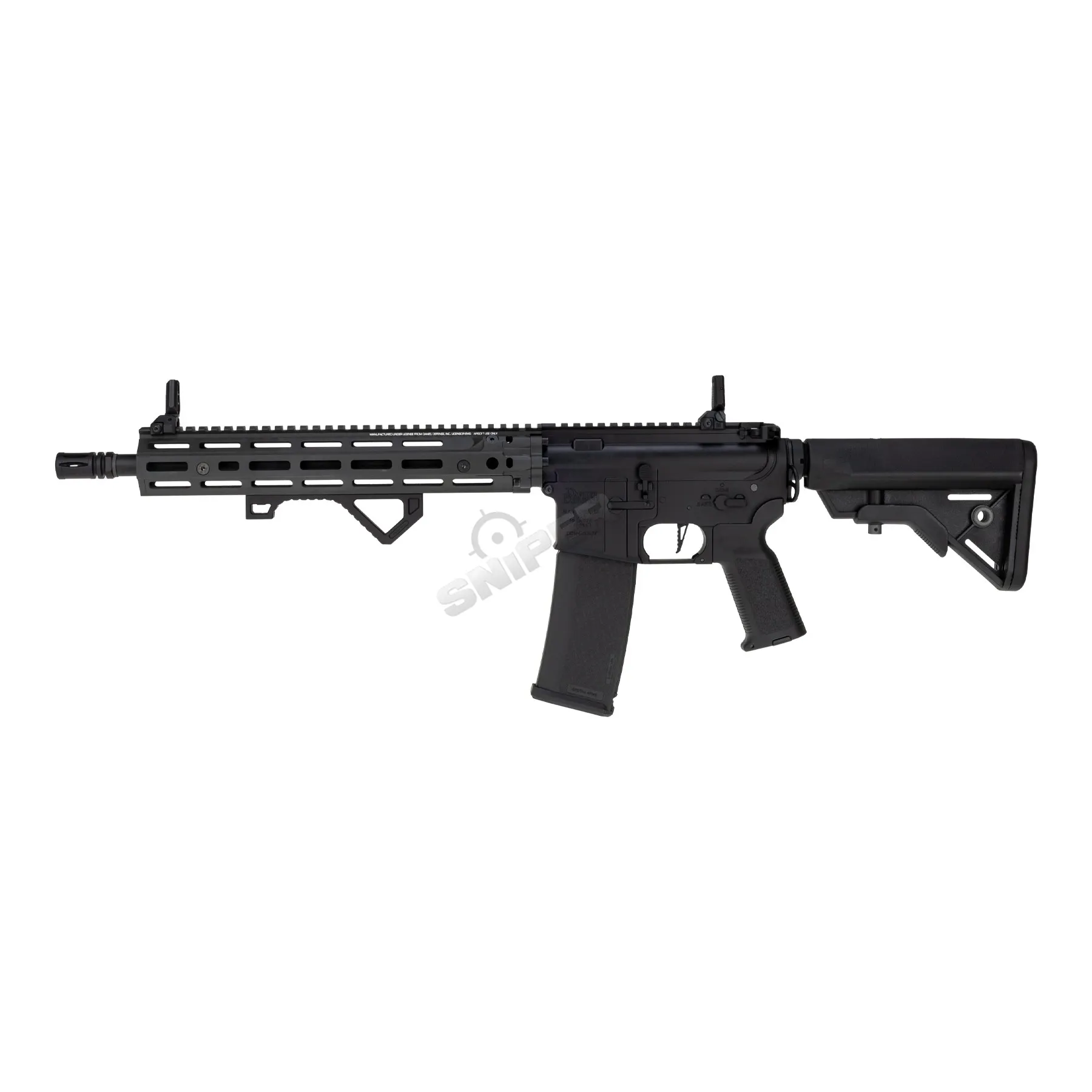 Specna Arms SA-E28 14,5" RIS III Edge w/ HAL ETU, Steel Grey