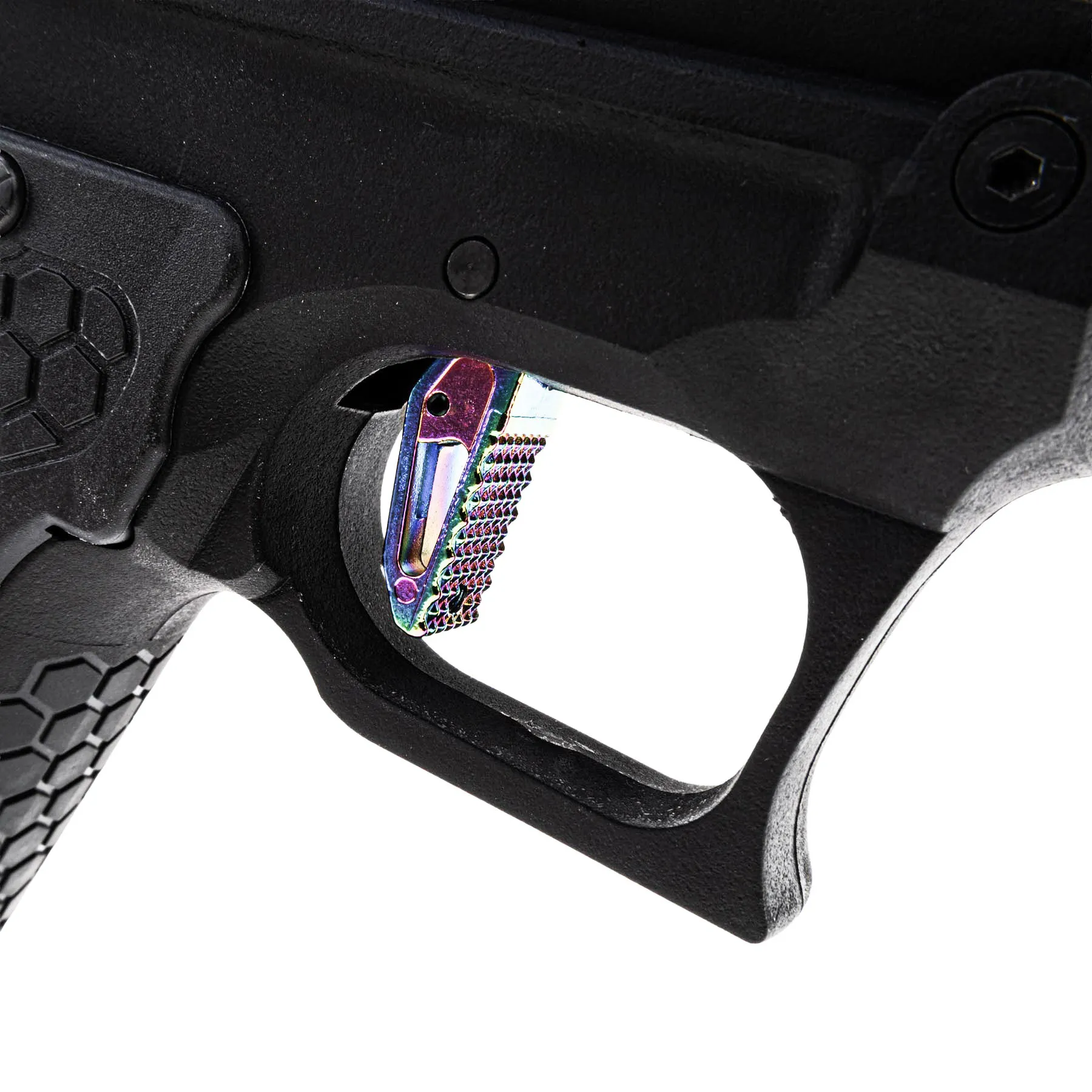 Lancer Tandemkross Cthulhu GBB Softair Pistole, Black/Rainbow