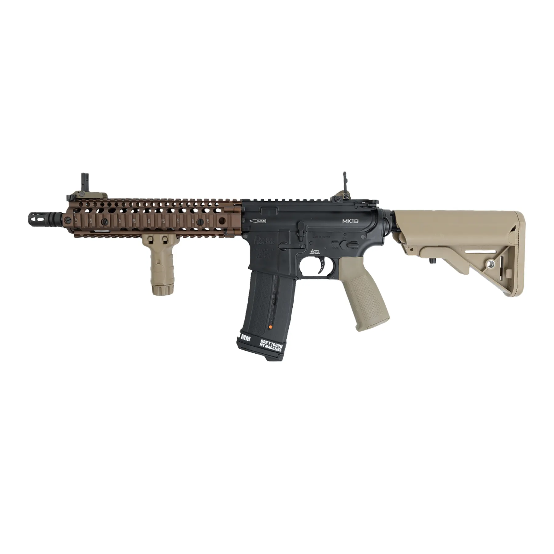 SAC Custom Daniel Defense MK18, new Gen 2023 Dualtone, (S)AEG SAC Custom Daniel Defense MK18, new Gen 2023 Dualtone, (S)AEG