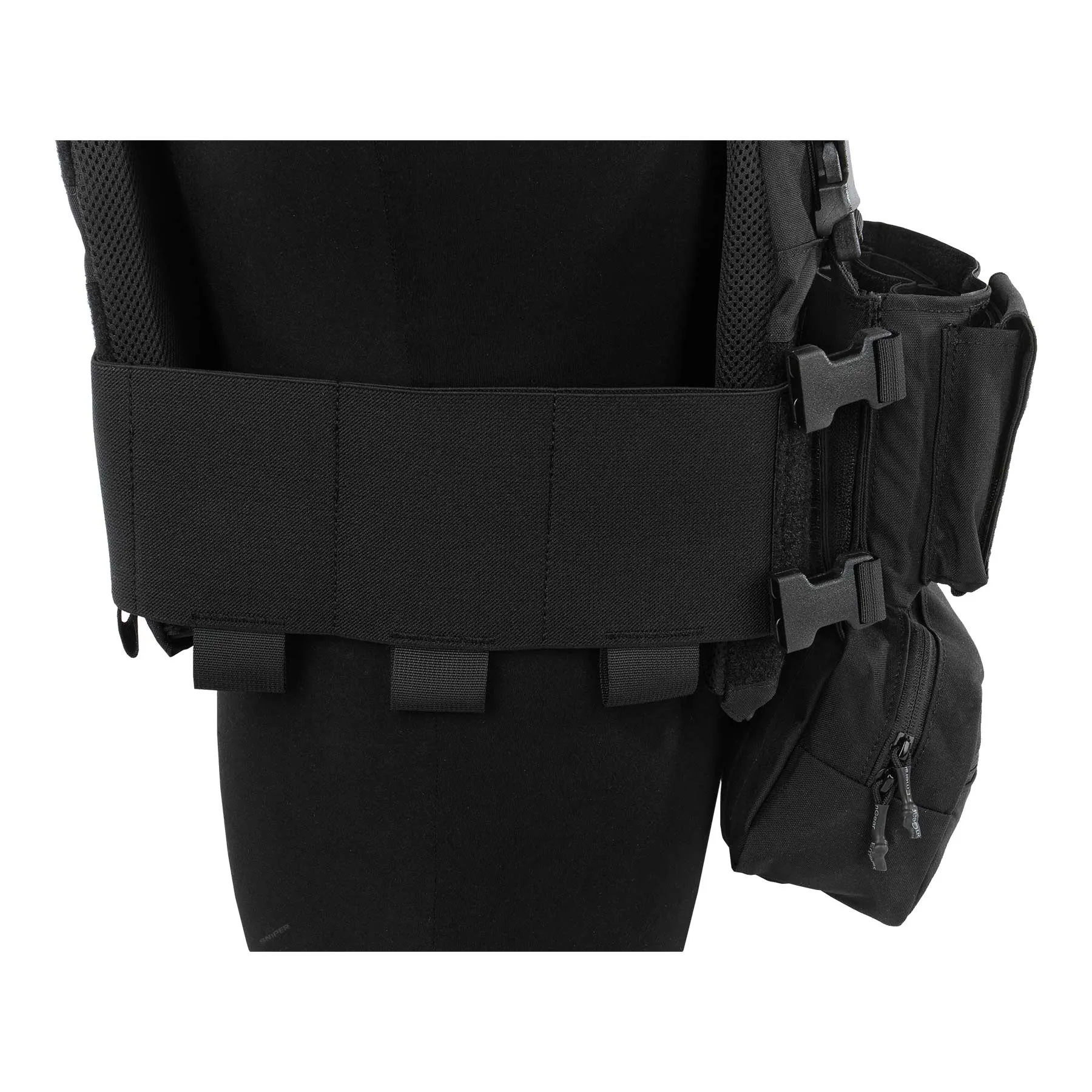 Taktisches Plattenträger Set, Black