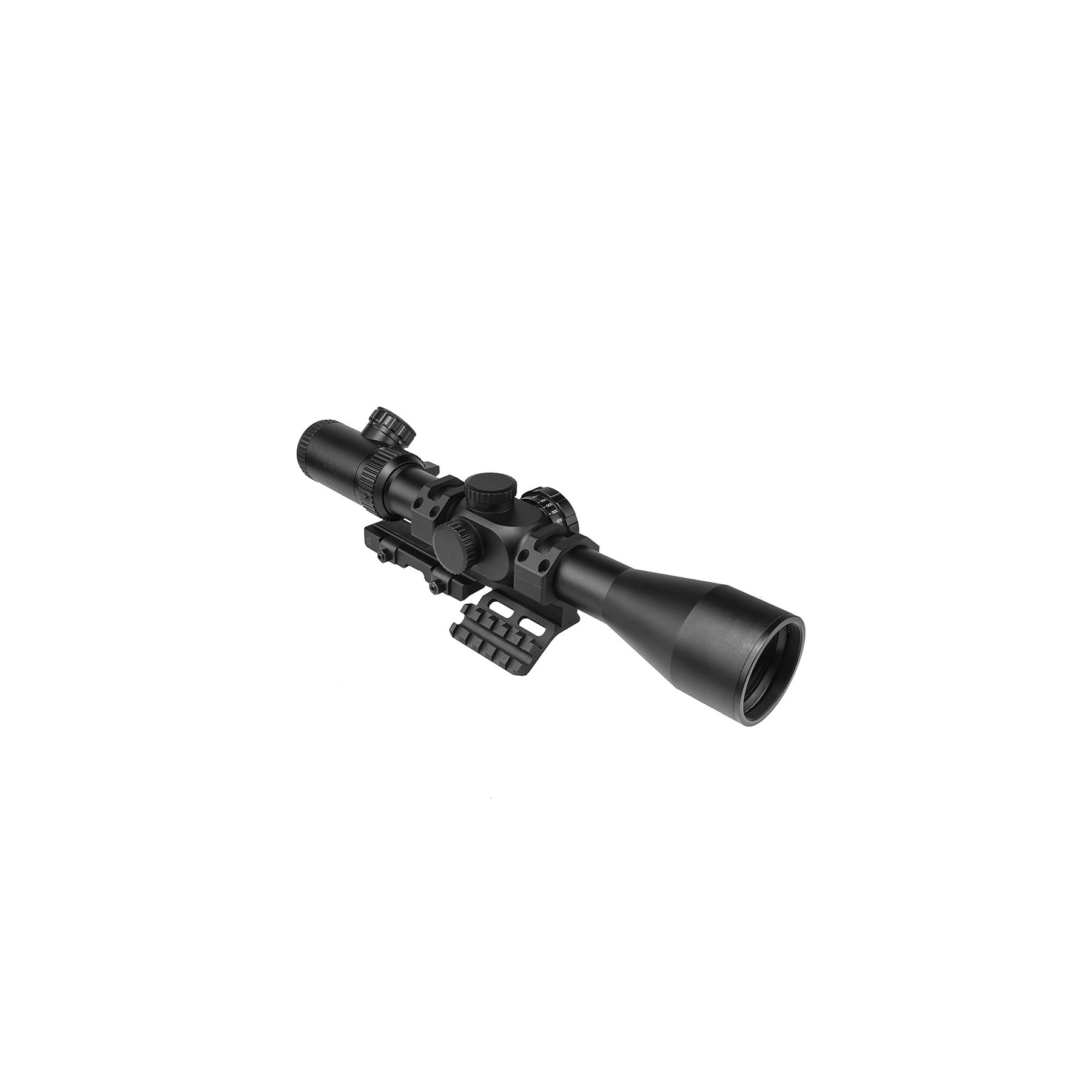 STR Combo 4-6x24 Scope w/ Vism Mount, Black