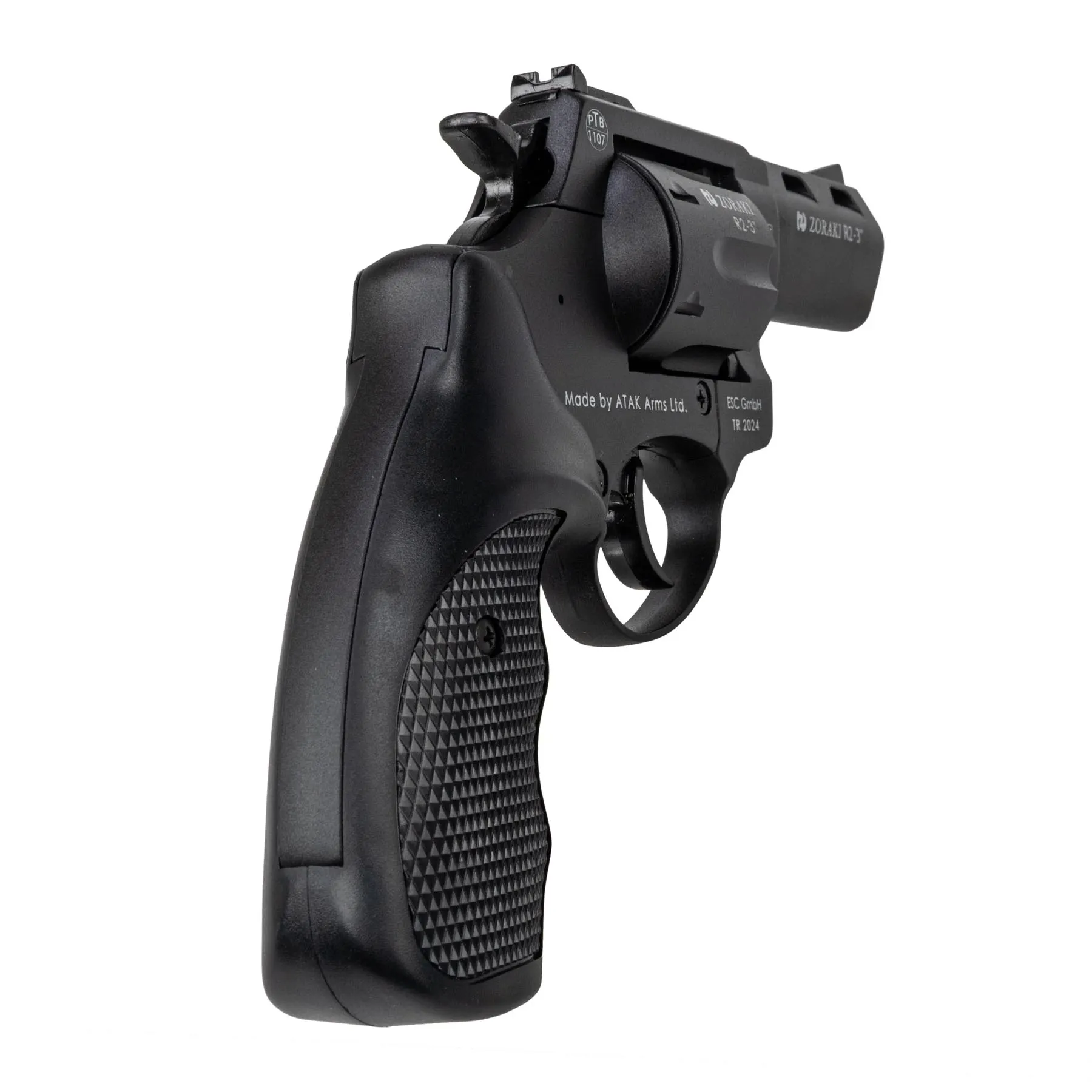 Zoraki R2 3" 9mm R.K. Schreckschussrevolver, Black