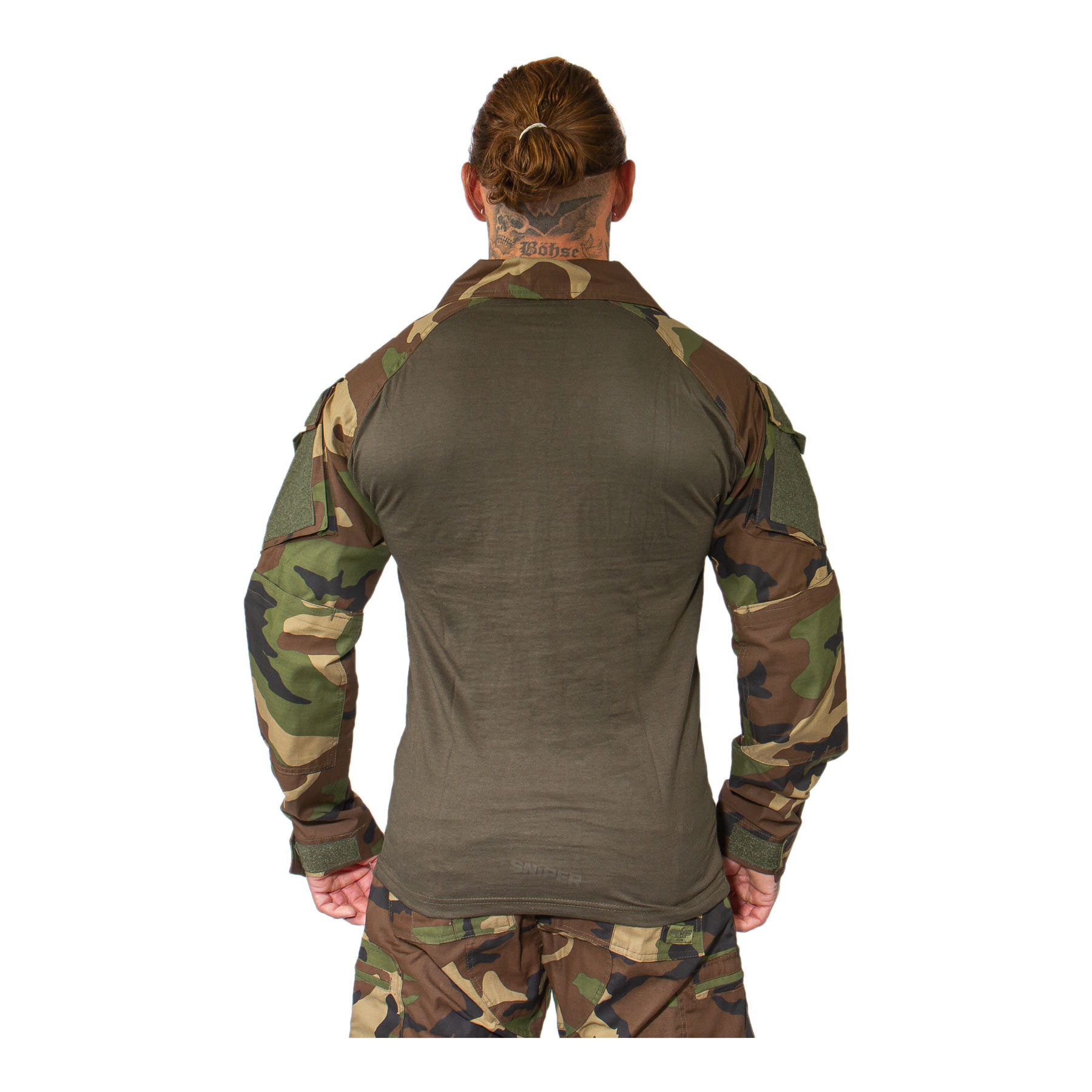 Invader Gear Combat Shirt, Woodland
