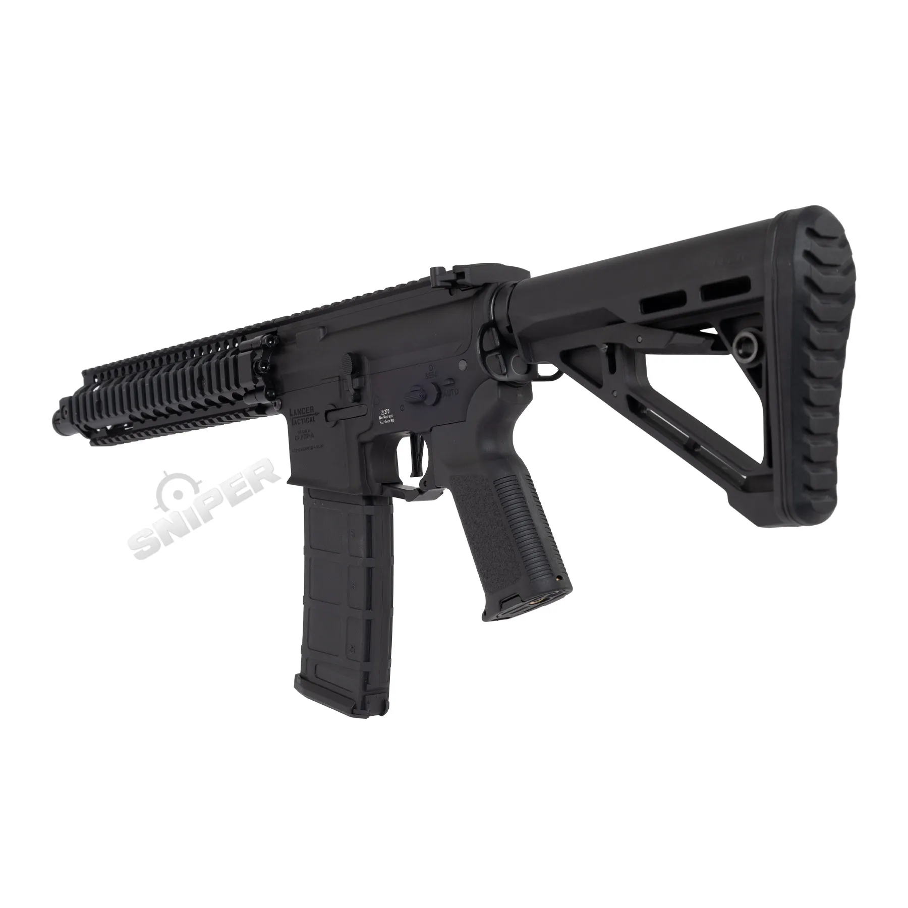 Einsteiger Set #1 - Lancer MK18 Gen3 New Version ETU Full Metal (S)AEG, Black