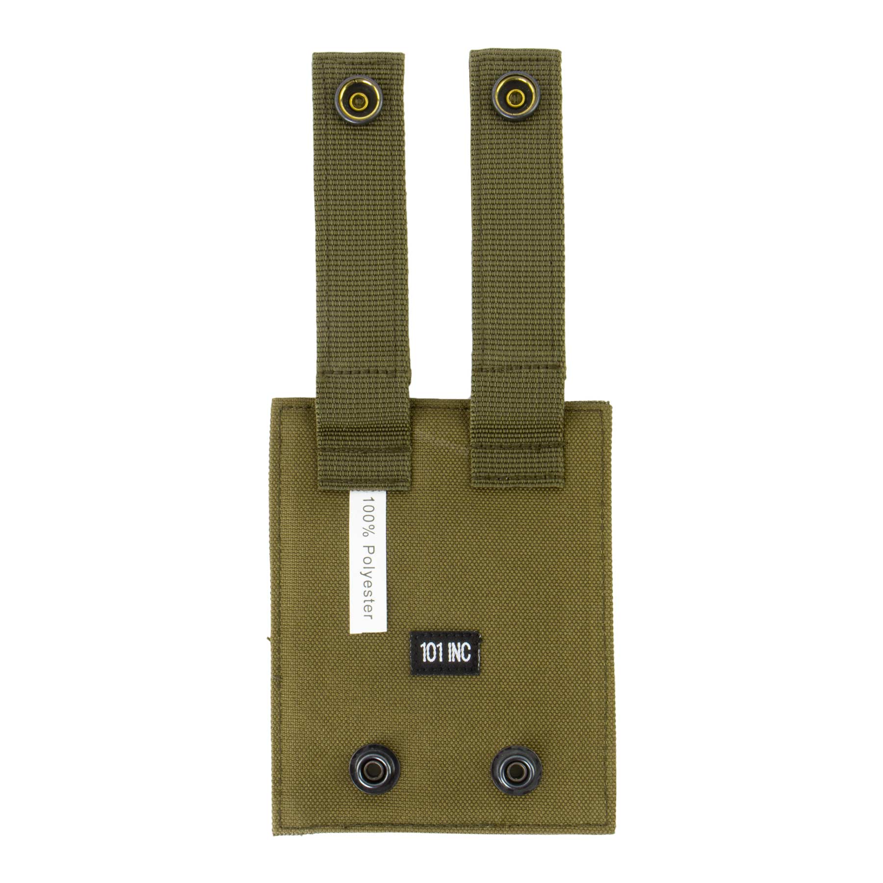 Molle Patch Adapter w/ Hook & Loop, Green
