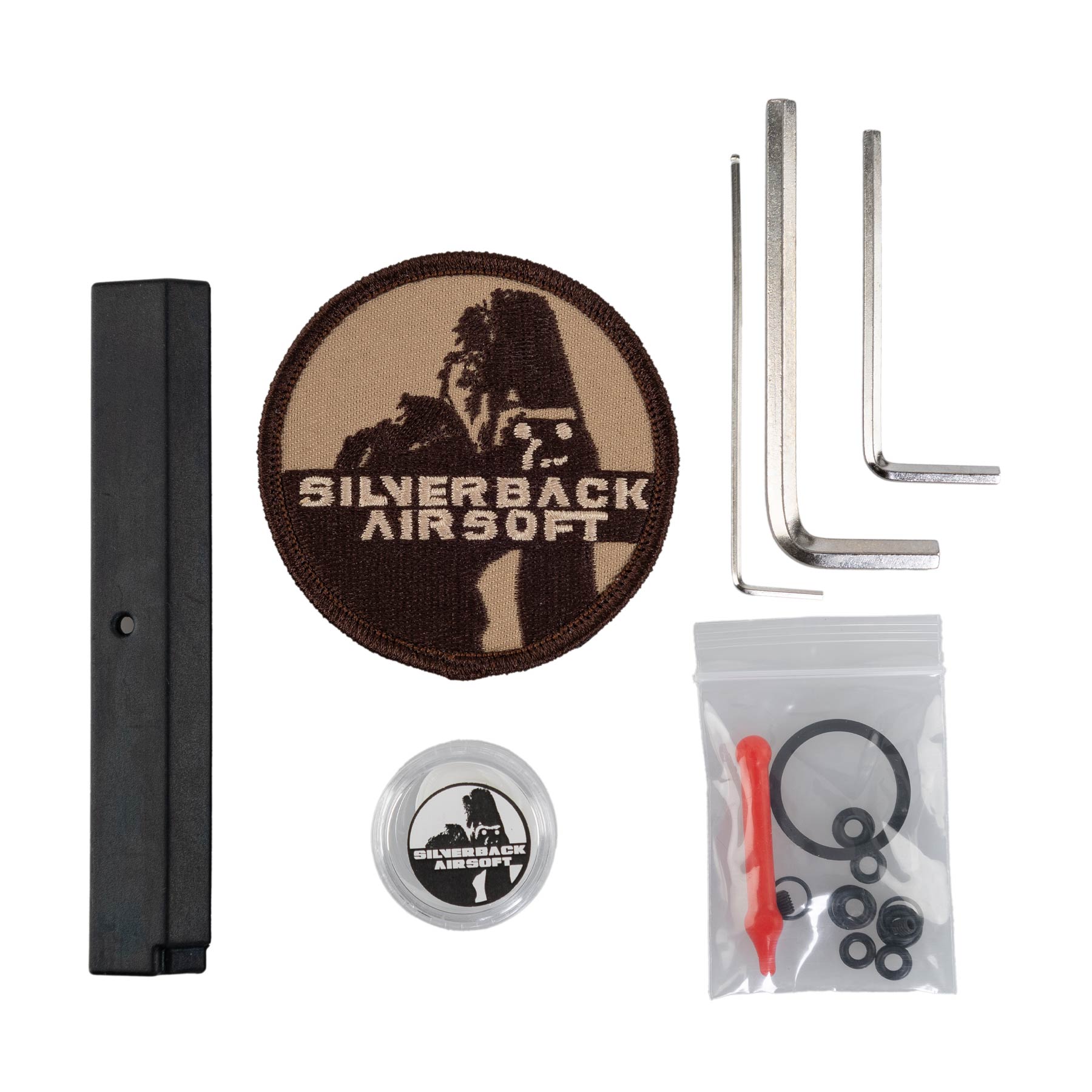 SAC x Mancraft Silverback SRS A2/M2 16 inch, FDE